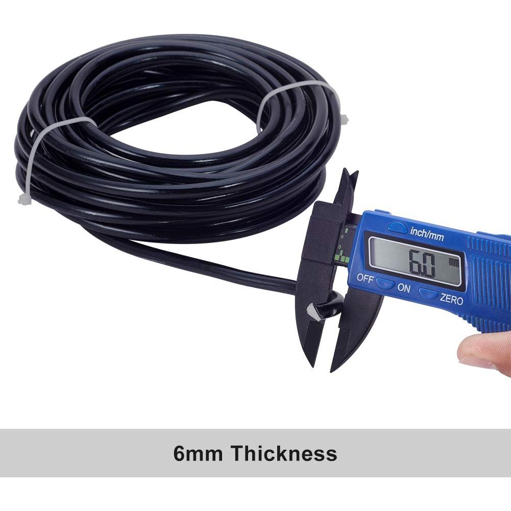 Alambre de Aluminio Flexible BENECREAT 7m 3 Gauge Negro