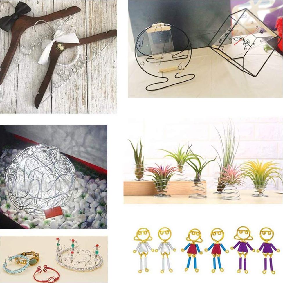 Alambre de Aluminio Flexible BENECREAT 7m 3 Gauge Negro