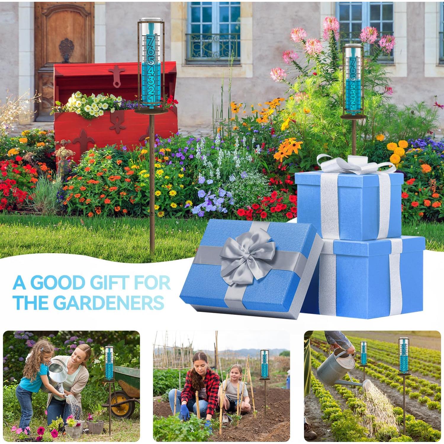 Pluviómetro Suggant Ajustable 86.36 cm con Números Grandes