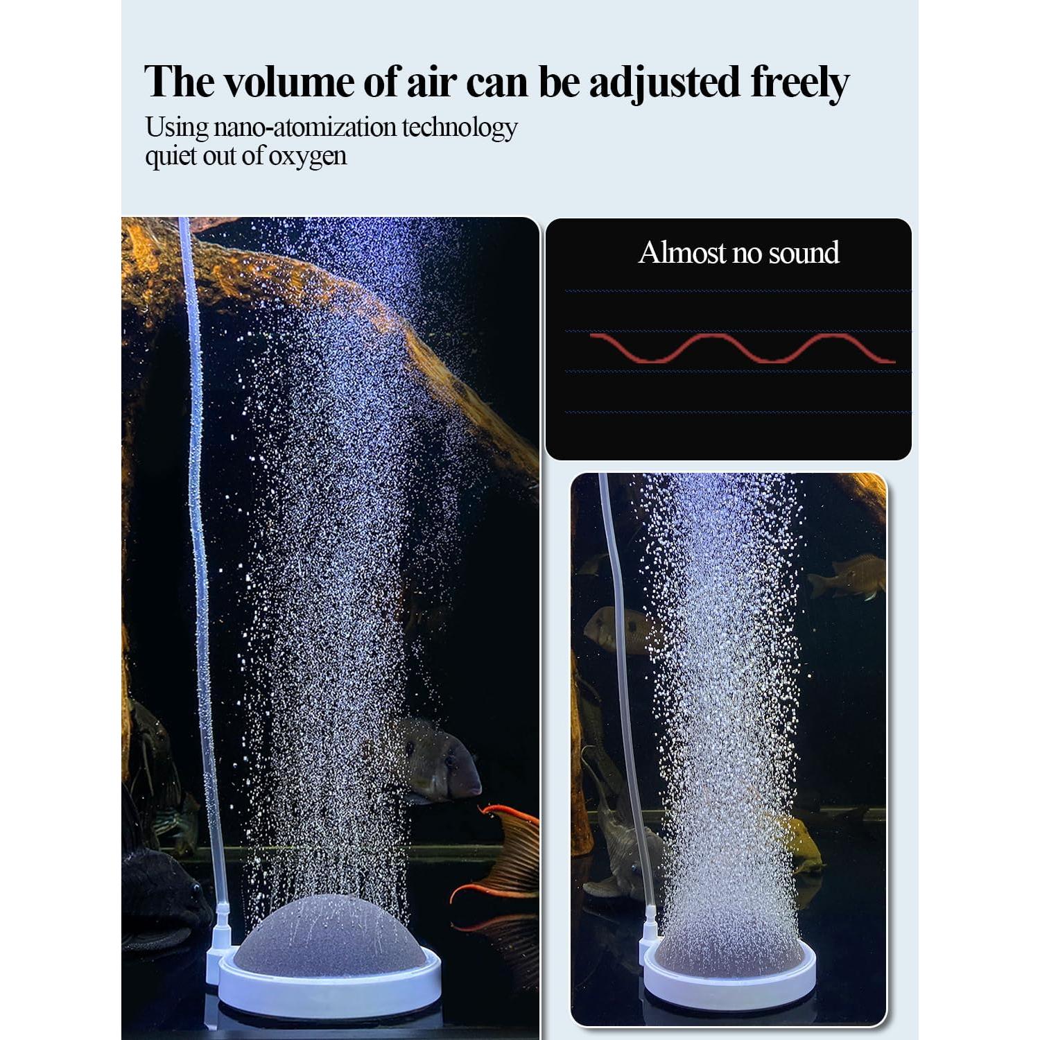 Piedra de Aire para Acuario UPETTOOLS 5 cm Difusor de Oxígeno