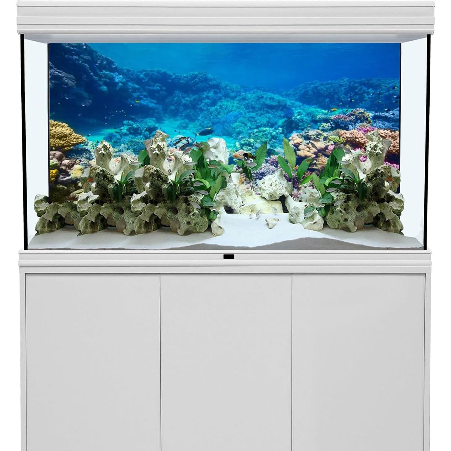 Fondo de Acuario AWERT Coral Tropical 60x30 cm Poliester
