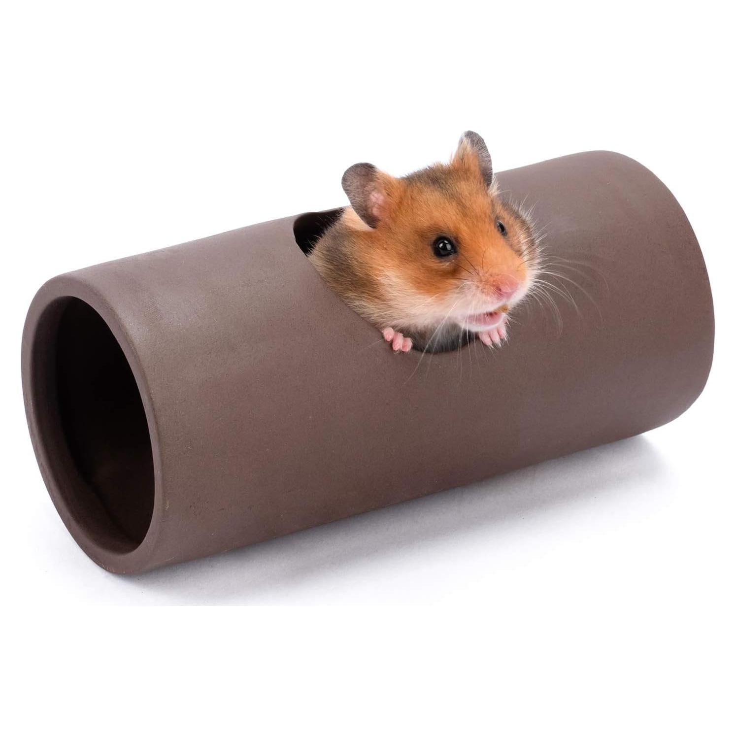 Túnel de Cerámica Niteangel para Hamsters y Roedores Pequeños