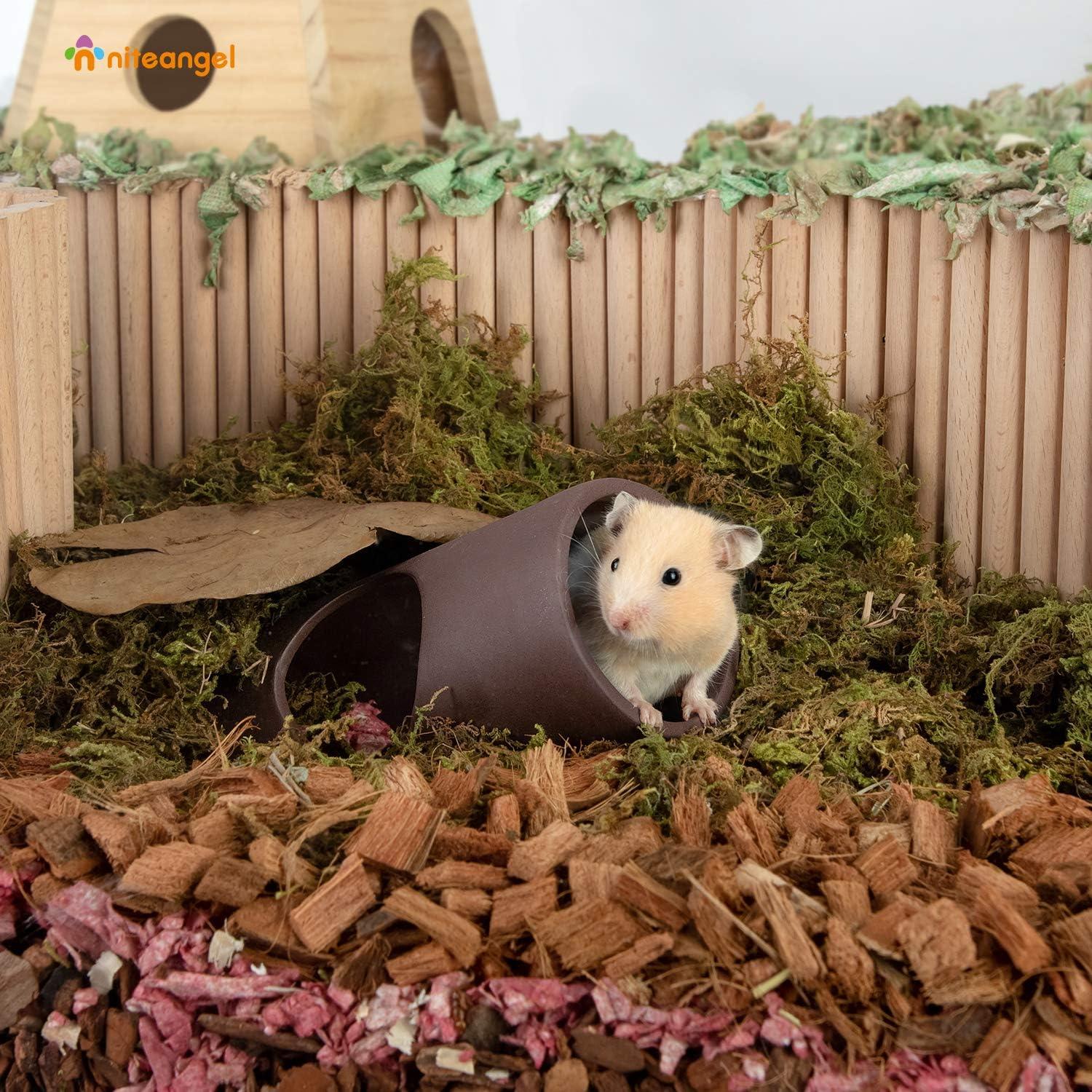 Túnel de Cerámica Niteangel para Hamsters y Roedores Pequeños