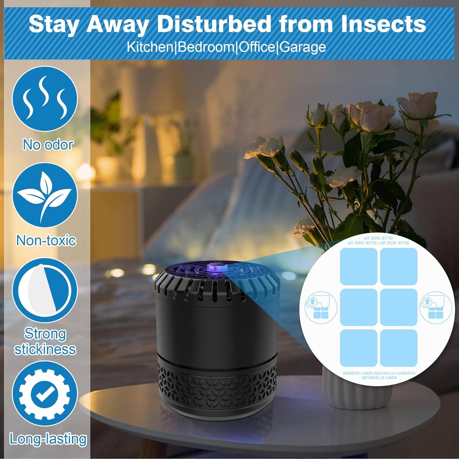 Qualirey 30 Recargas de Tarjetas de Pegamento DT152 para Insectos