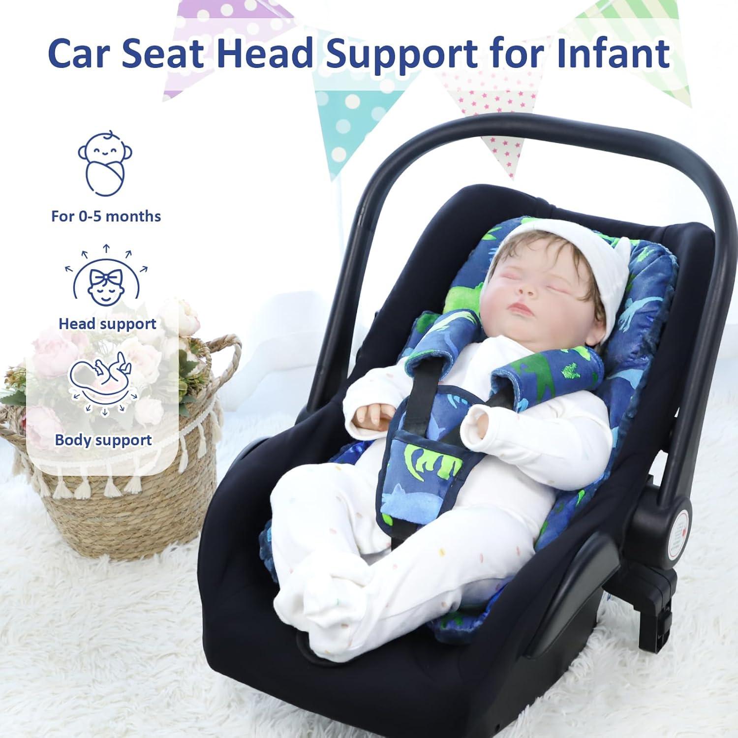 Soporte de Cabeza para Silla de Auto TANOFAR Dinosaurio