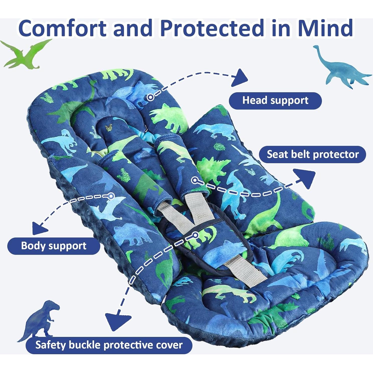 Soporte de Cabeza para Silla de Auto TANOFAR Dinosaurio