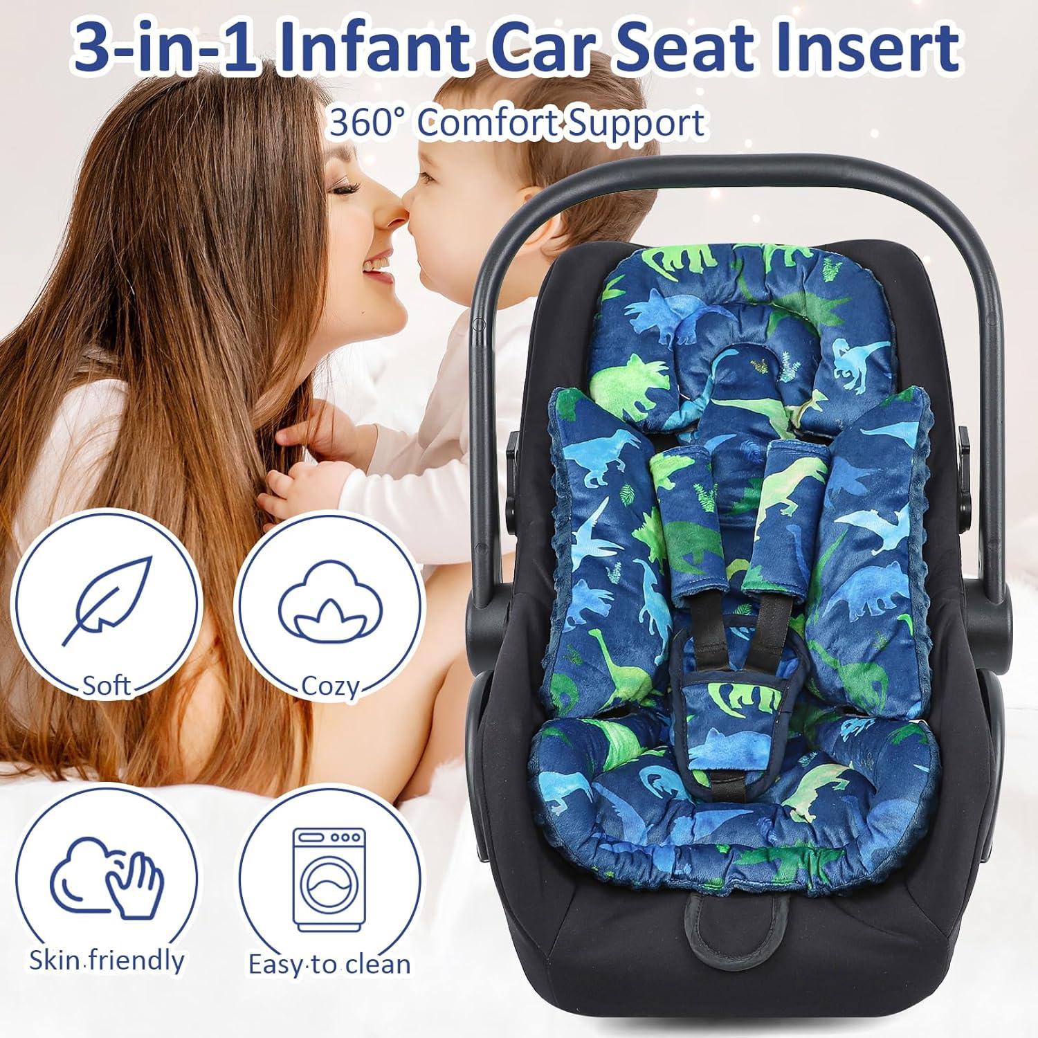 Soporte de Cabeza para Silla de Auto TANOFAR Dinosaurio