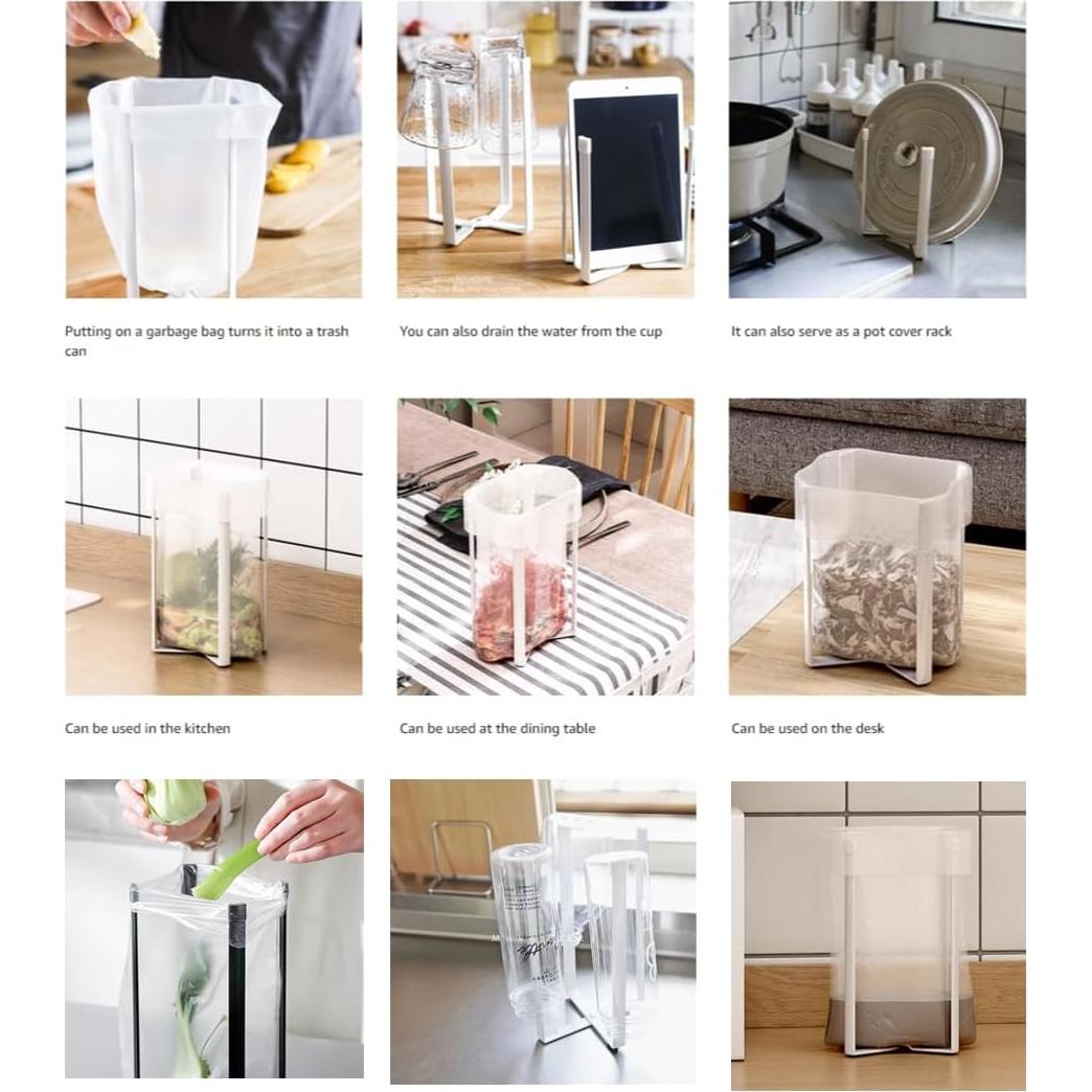 Soporte de Cocina Multifuncional Lyricall Negro 21.6 cm