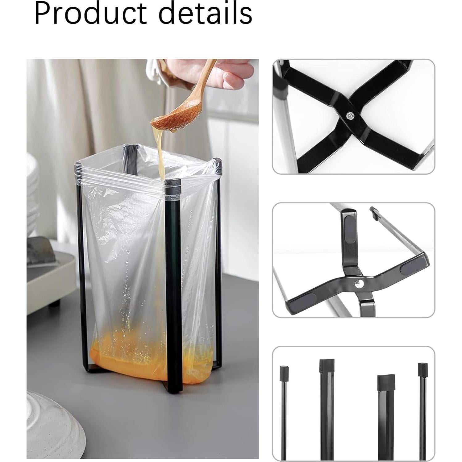 Soporte de Cocina Multifuncional Lyricall Negro 21.6 cm