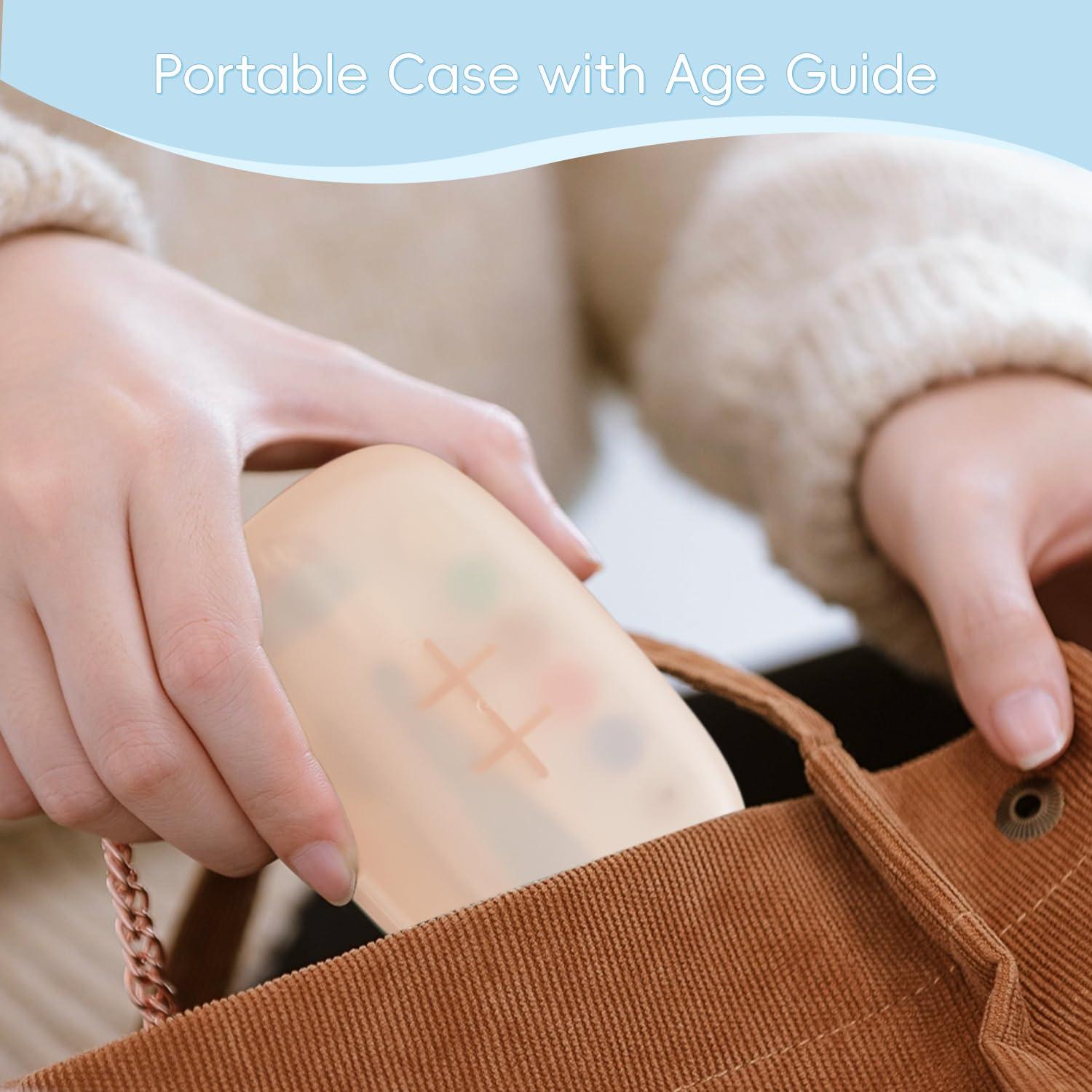 Cortador de Uñas Eléctrico Prolixity 15 en 1 para Bebés Azul