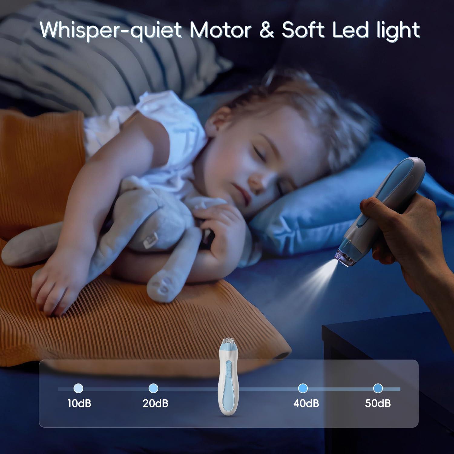 Cortador de Uñas Eléctrico Prolixity 15 en 1 para Bebés Azul