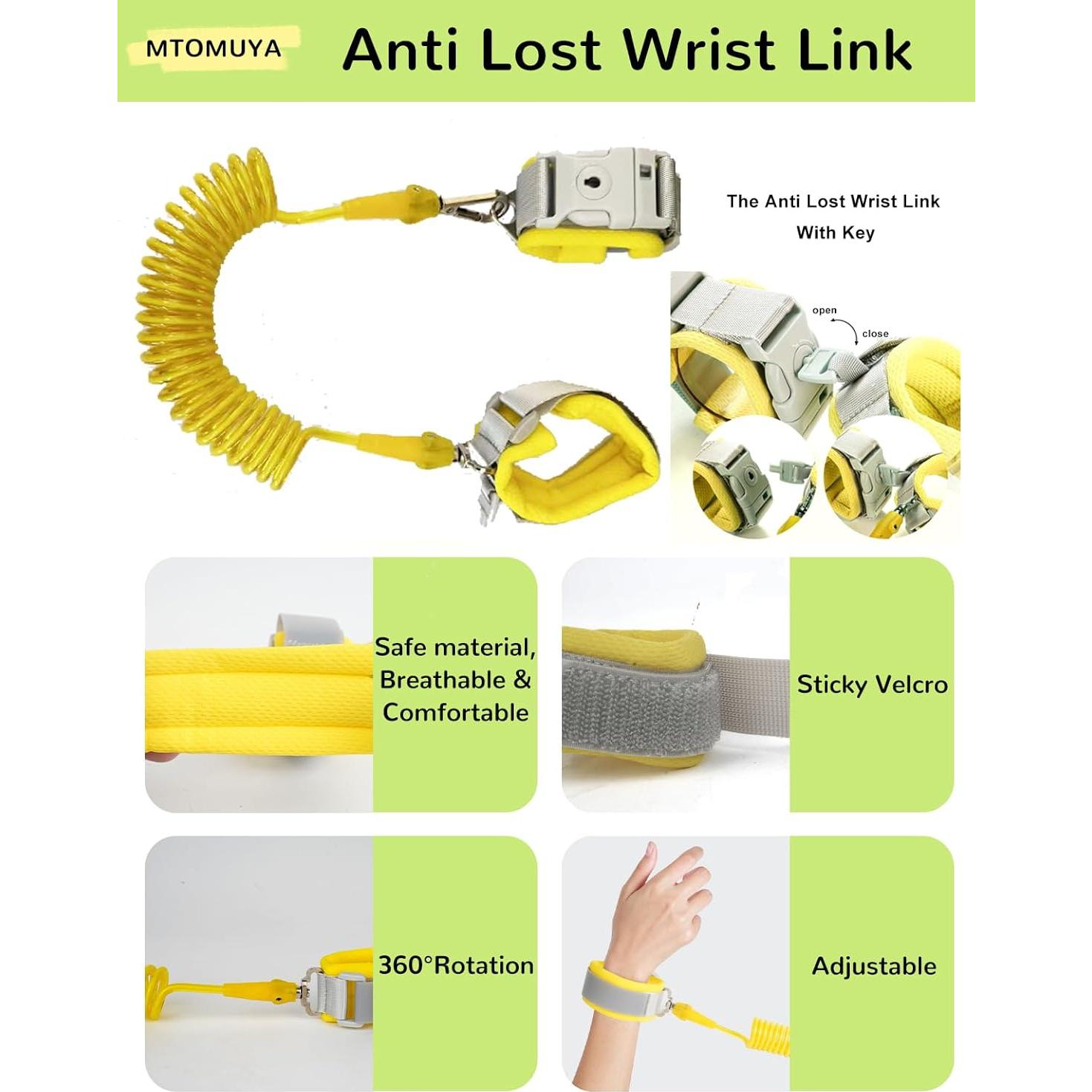 Arnés Antipérdida para Niños FDS-02 con Enlace de Muñeca