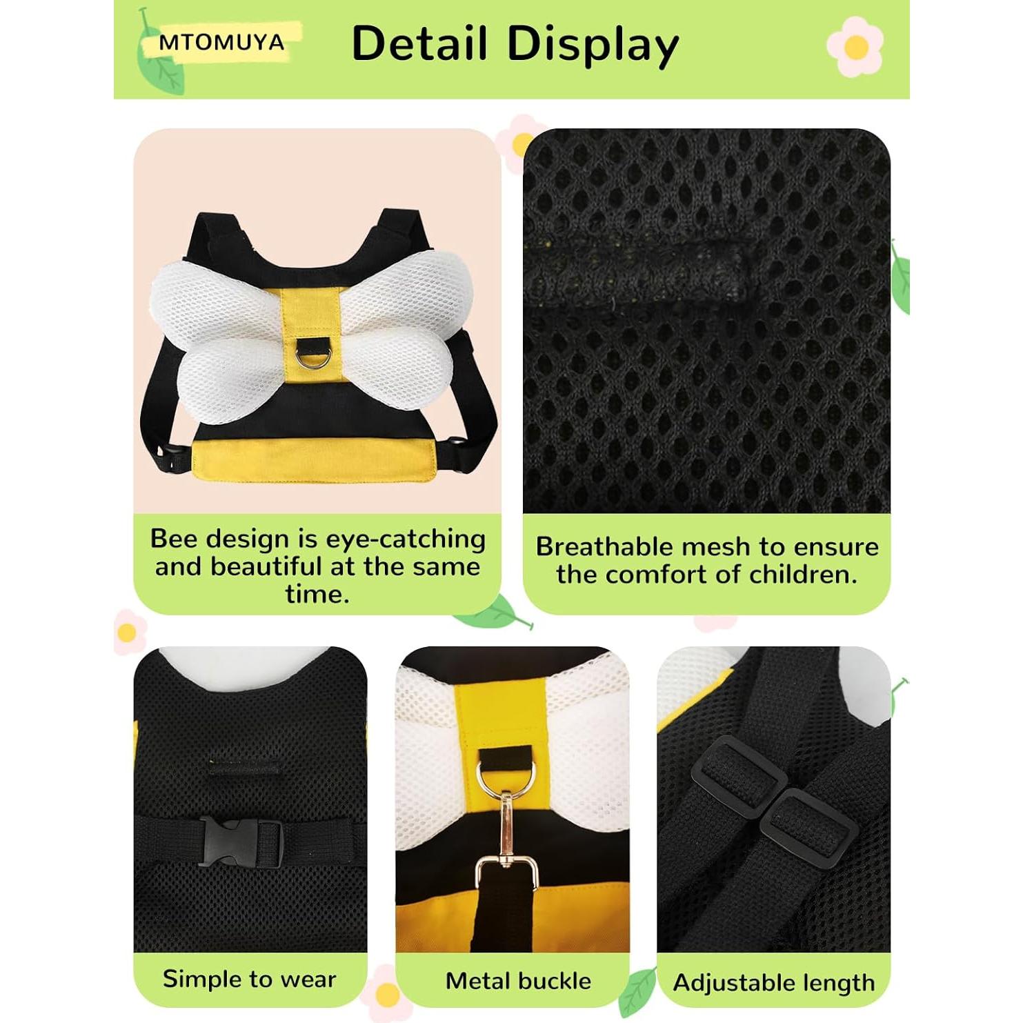 Arnés Antipérdida para Niños FDS-02 con Enlace de Muñeca