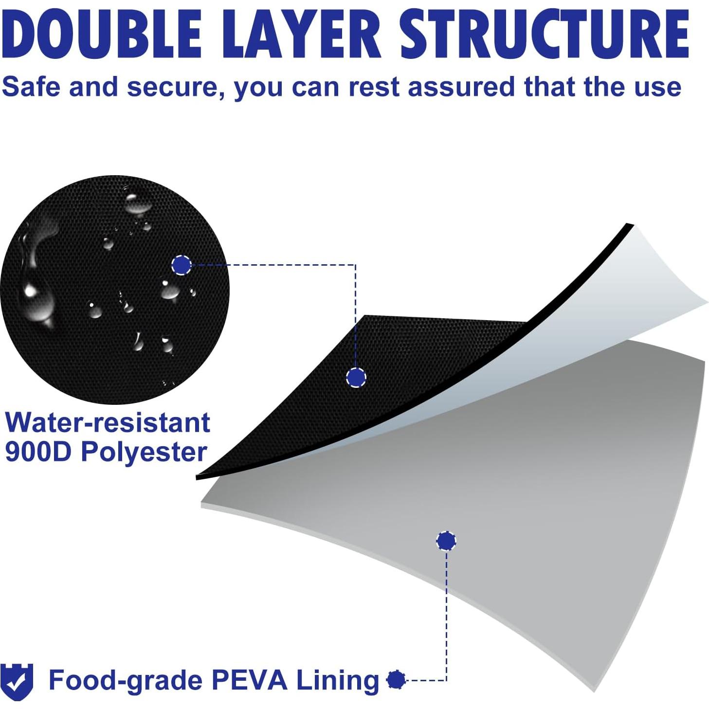 Bolsas Reutilizables para Sándwich y Snacks Moyad - 2 Piezas