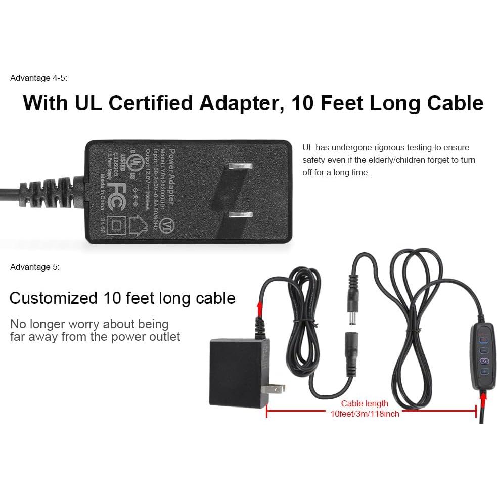 Mesa de Luz A1 WELZK 7000 Lux 3-Colores 87.6x57.9cm