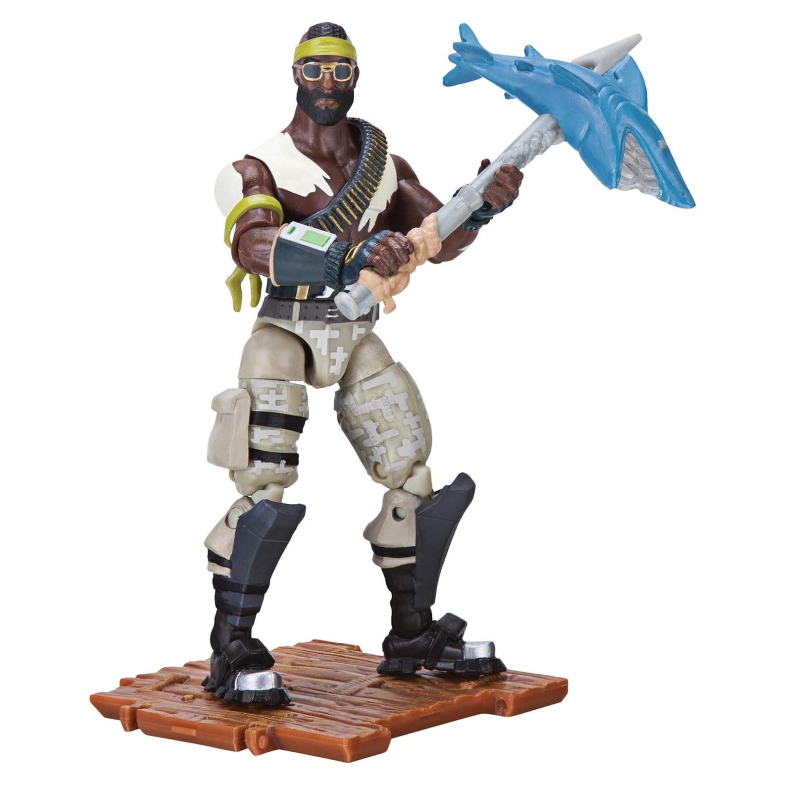 Figura de Acción Raptor 10.16 cm Jazwares Fortnite Bandolier