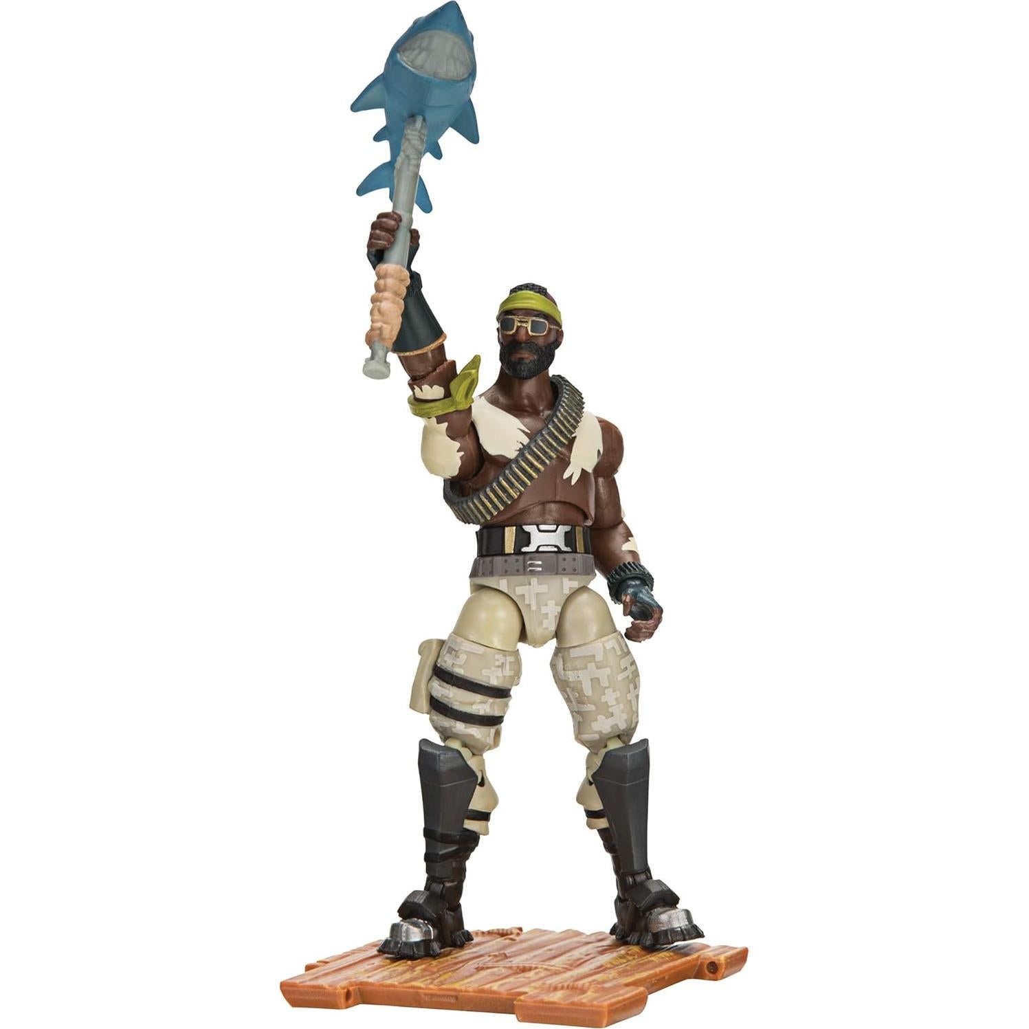 Figura de Acción Raptor 10.16 cm Jazwares Fortnite Bandolier