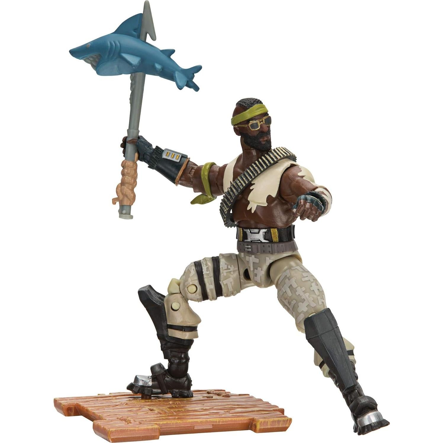 Figura de Acción Raptor 10.16 cm Jazwares Fortnite Bandolier