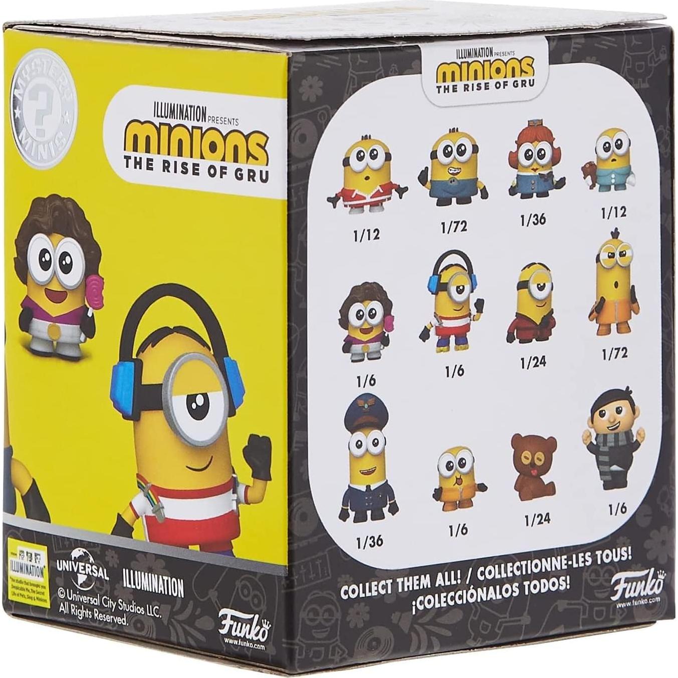 Figura de Juguete Funko Mystery Minis Minions Ascenso de Gru