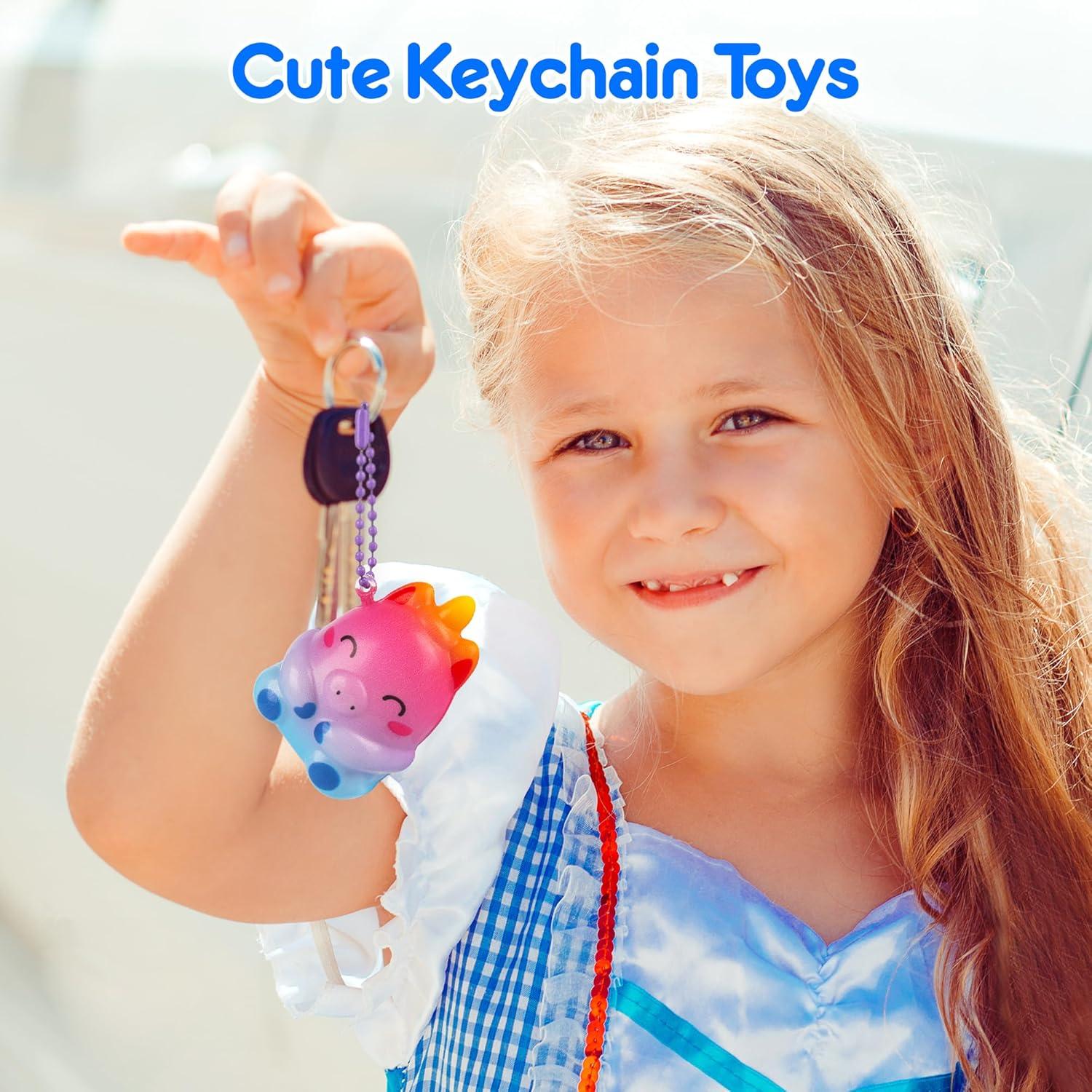 Mocoosy 24 Juguetes Squishy de Animales para Fiestas