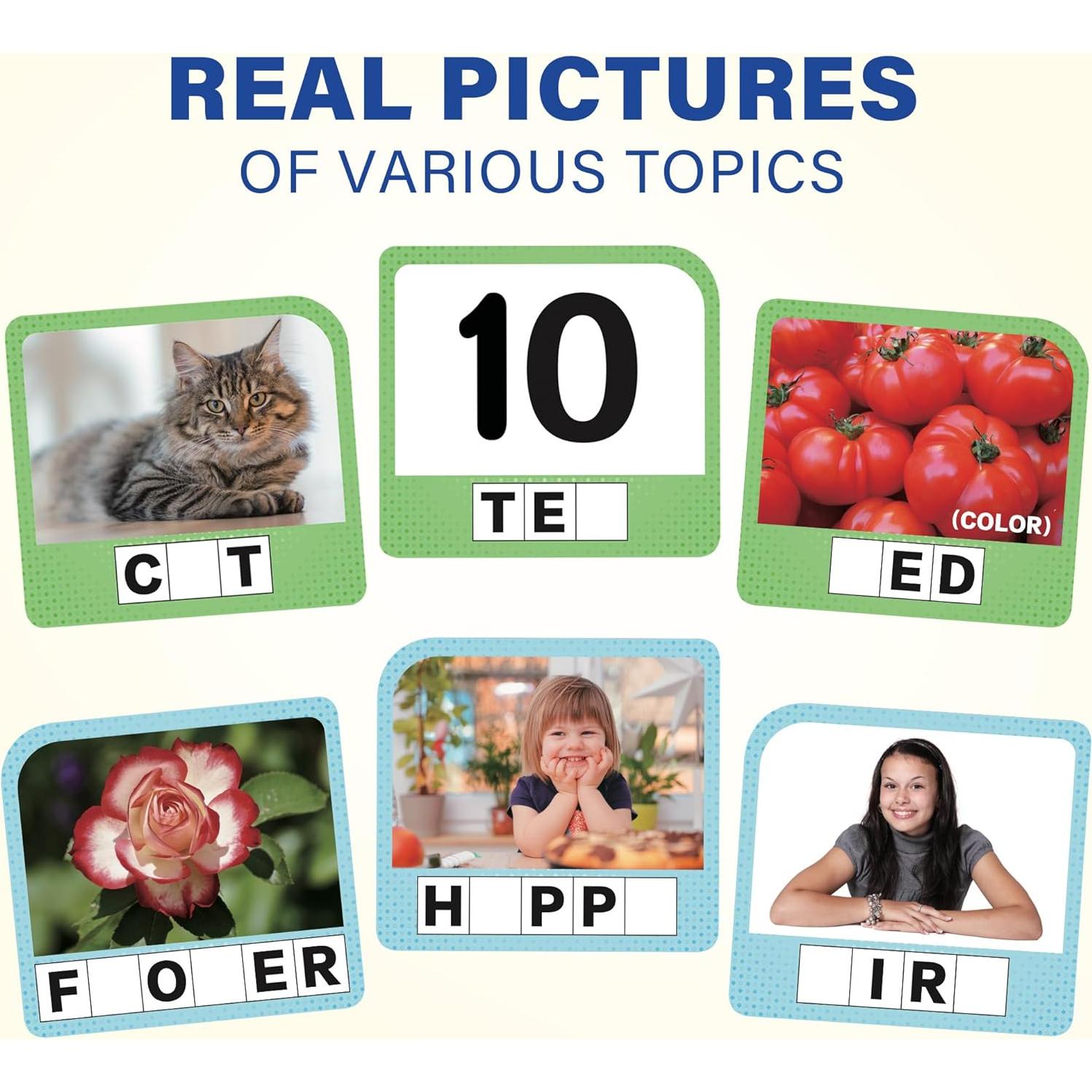 Juego de Ortografía BenBen con 224 Tarjetas Didácticas