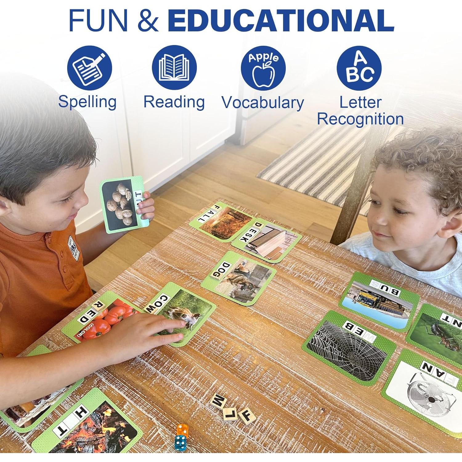 Juego de Ortografía BenBen con 224 Tarjetas Didácticas