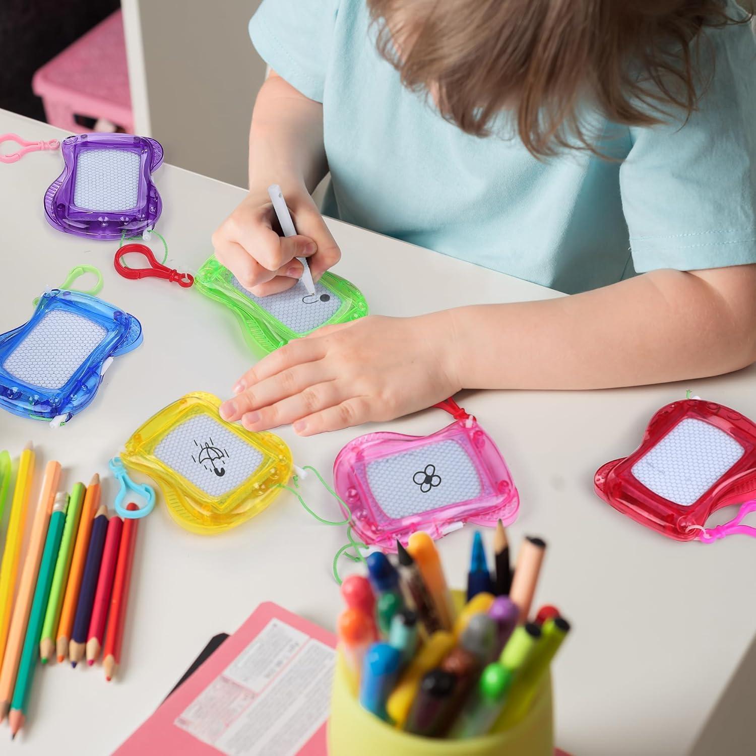 Set de 6 Mini Pizarras Magnéticas Aodaer 10x8.4 cm