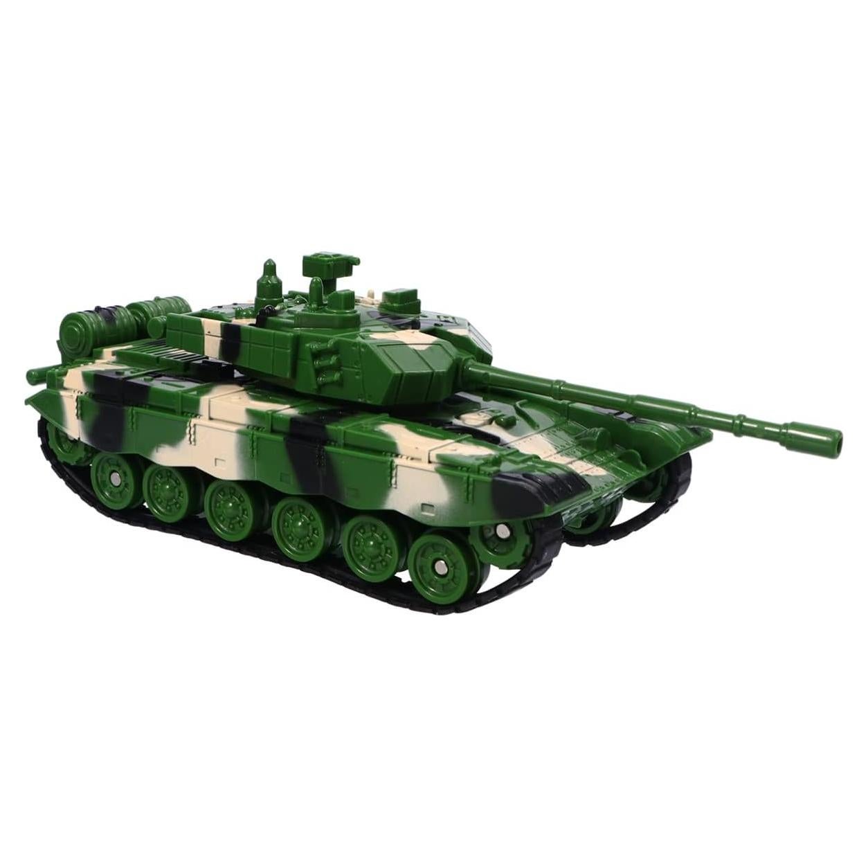 Tanque de Juguete Verde Camuflaje Toddmomy 14.5x7x5.5cm