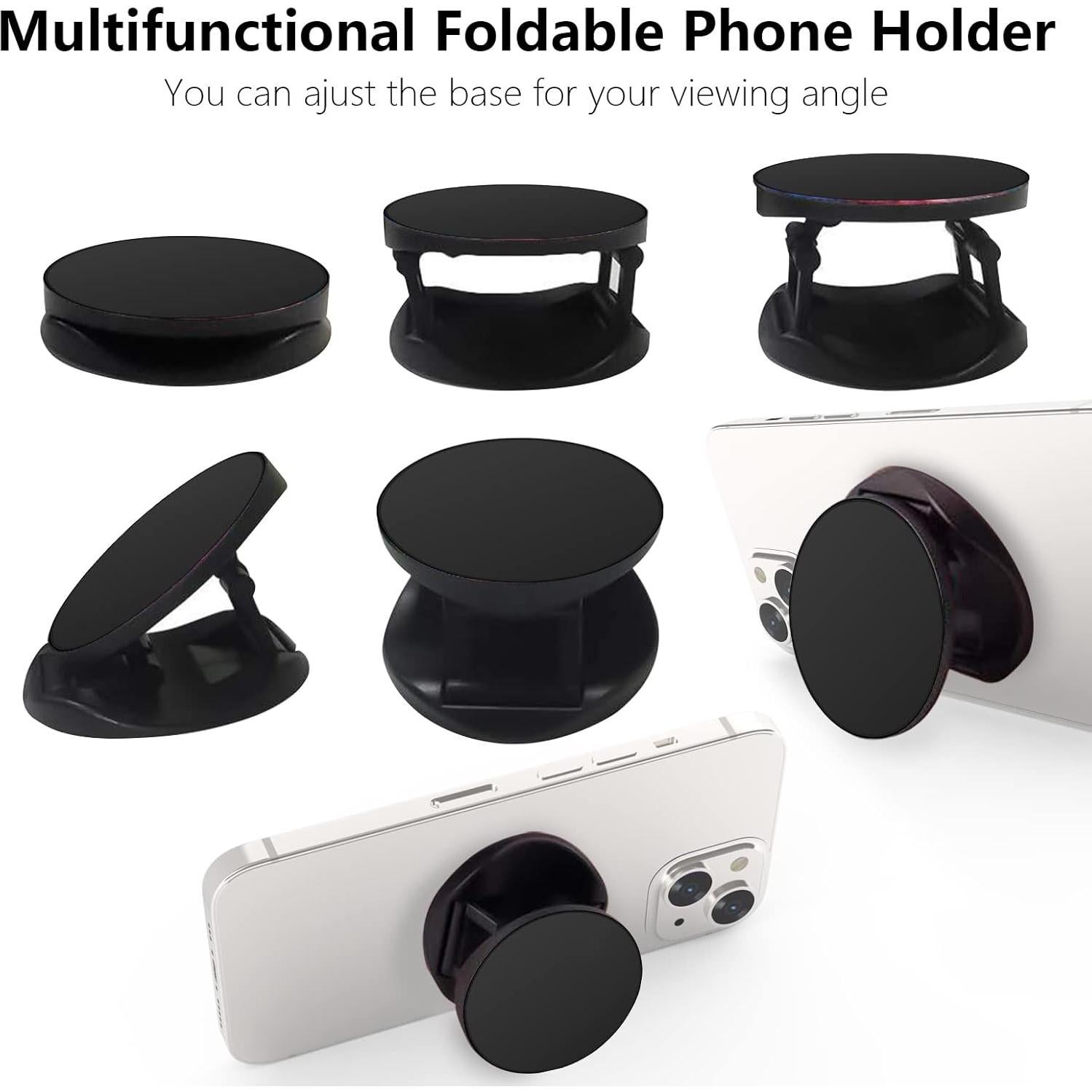 Soporte Plegable para Teléfono LDSXAY - Negro - Multifuncional