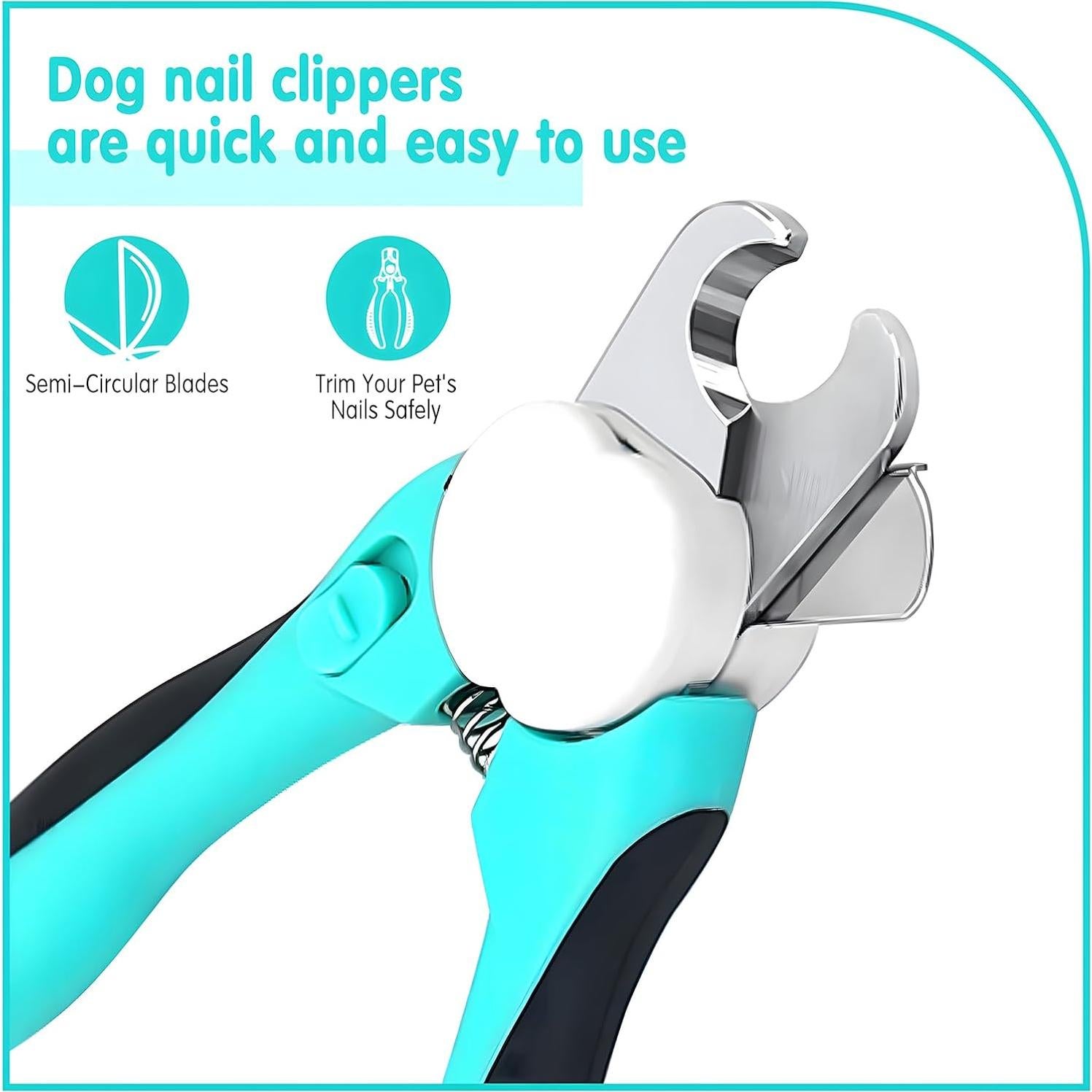 Cortadores de Uñas para Perros VIWIK con Luz LED y Peine