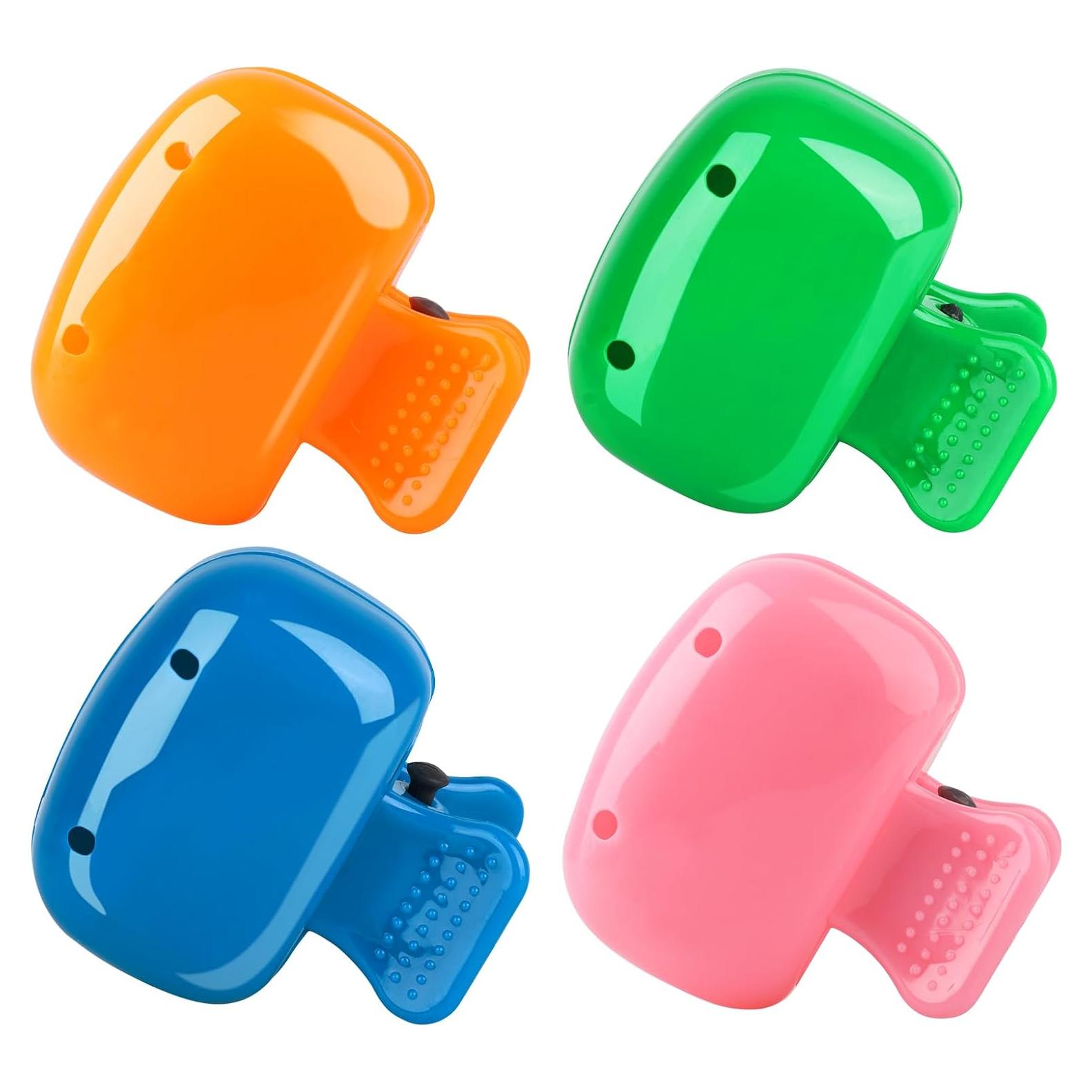 Paquete de 4 Cubiertas de Cabeza para Cepillo de Dientes Hxezoc