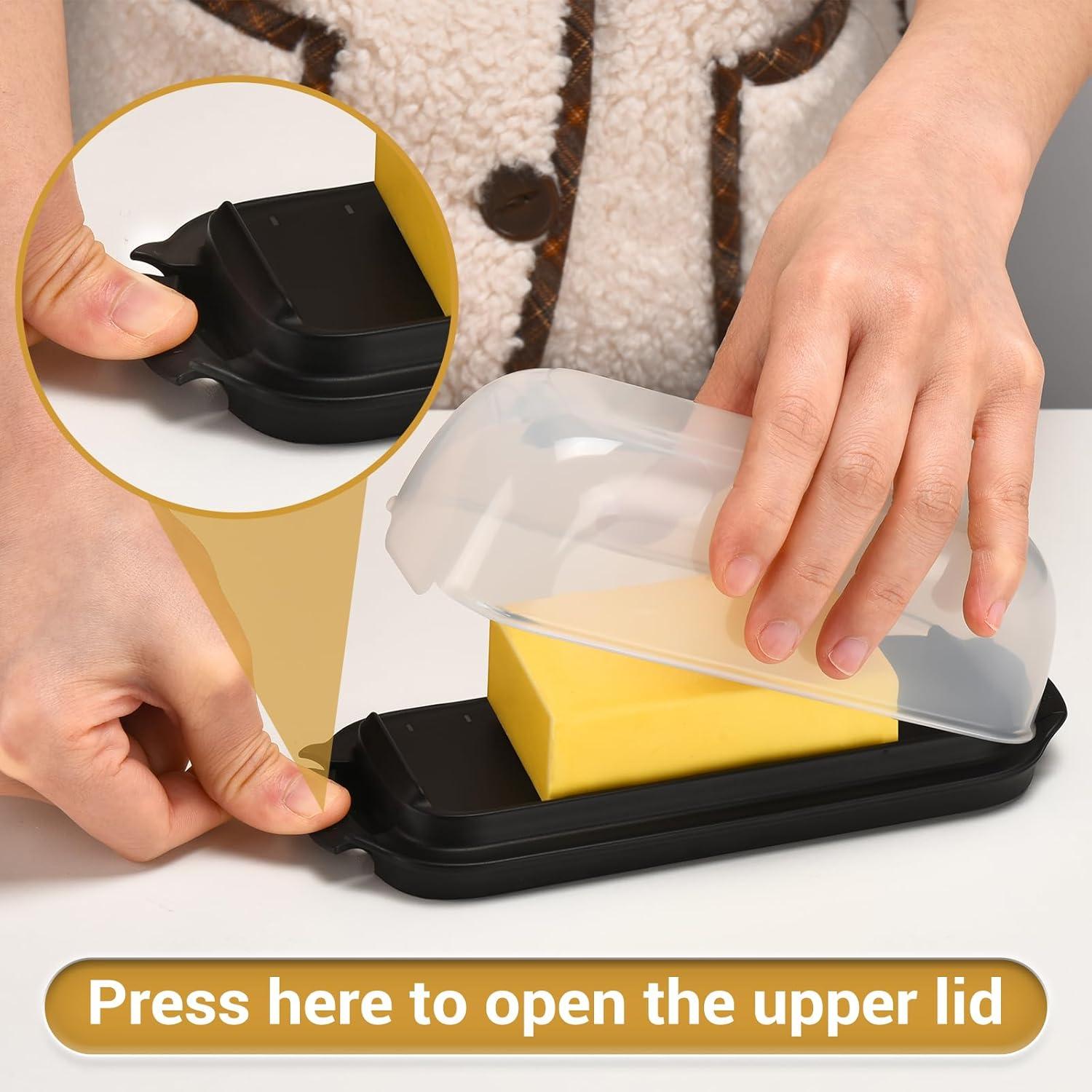 Plato para Mantequilla AONCO AC02 con Tapa Transparente 130g