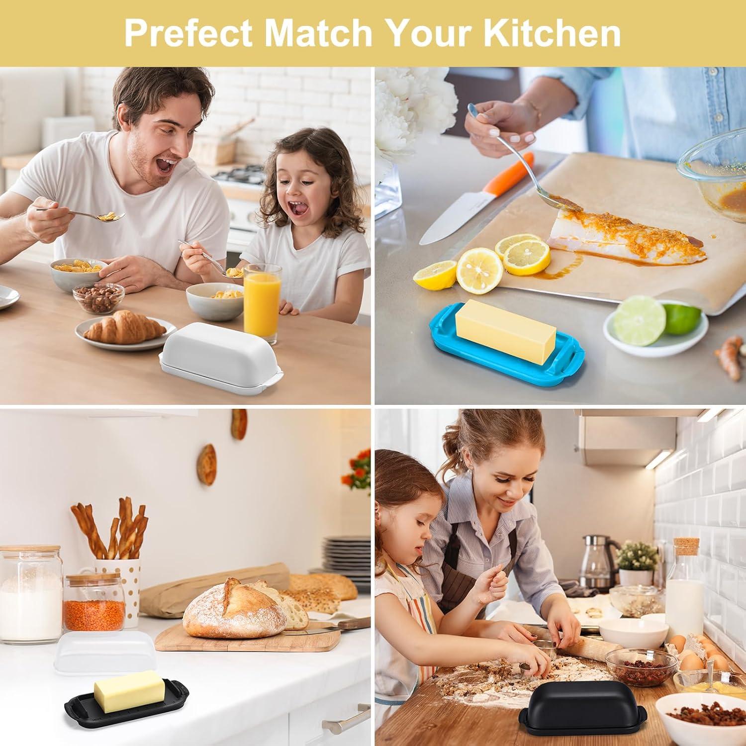 Plato para Mantequilla AONCO AC02 con Tapa Transparente 130g