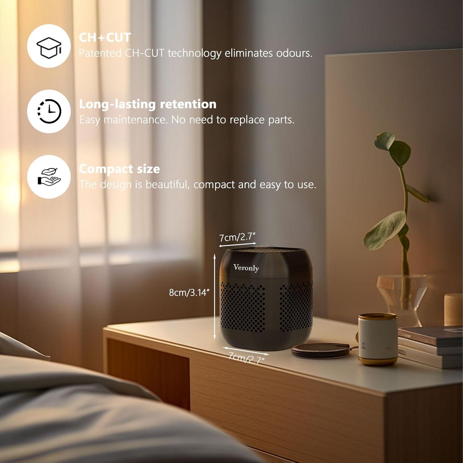 Desodorante para Refrigerador VERONLY 10 Años Eliminador de Olores