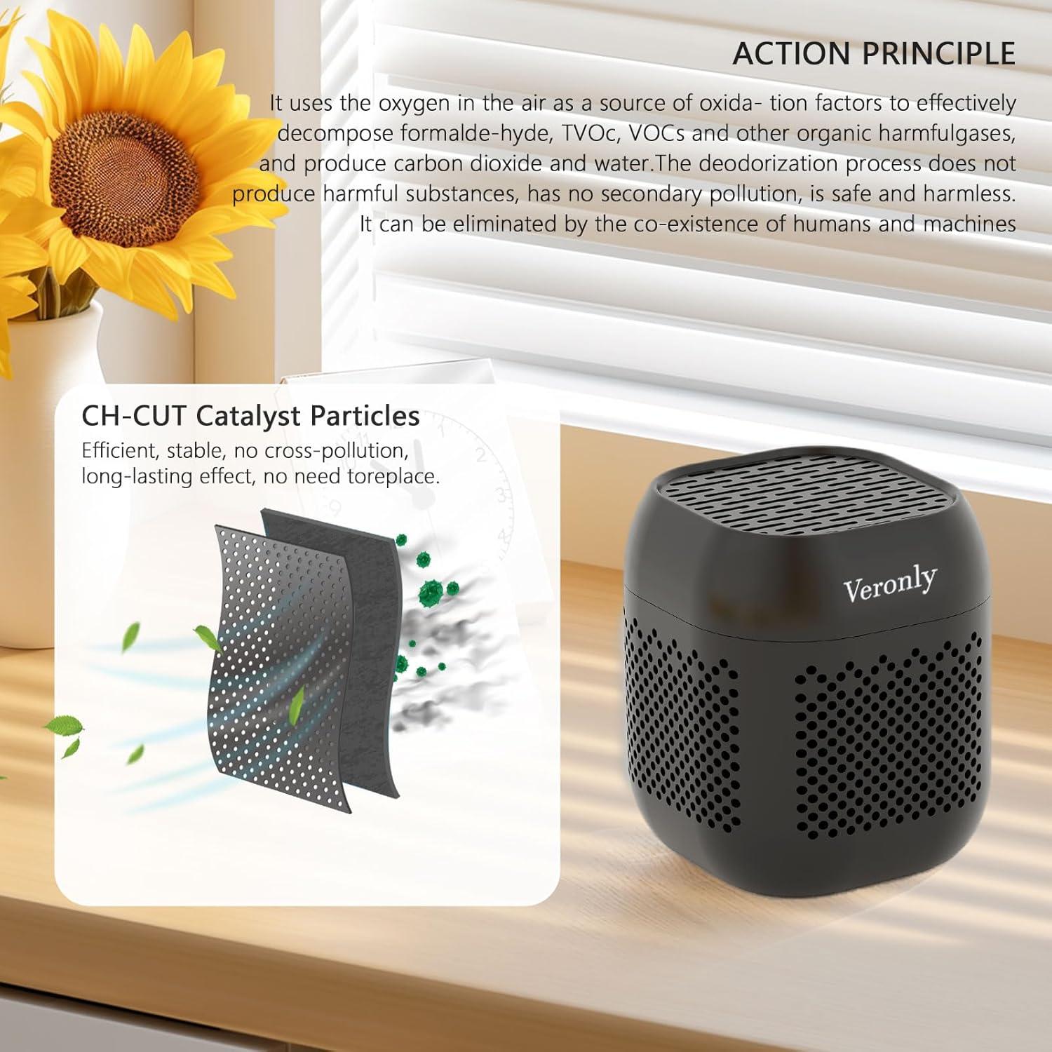 Desodorante para Refrigerador VERONLY 10 Años Eliminador de Olores