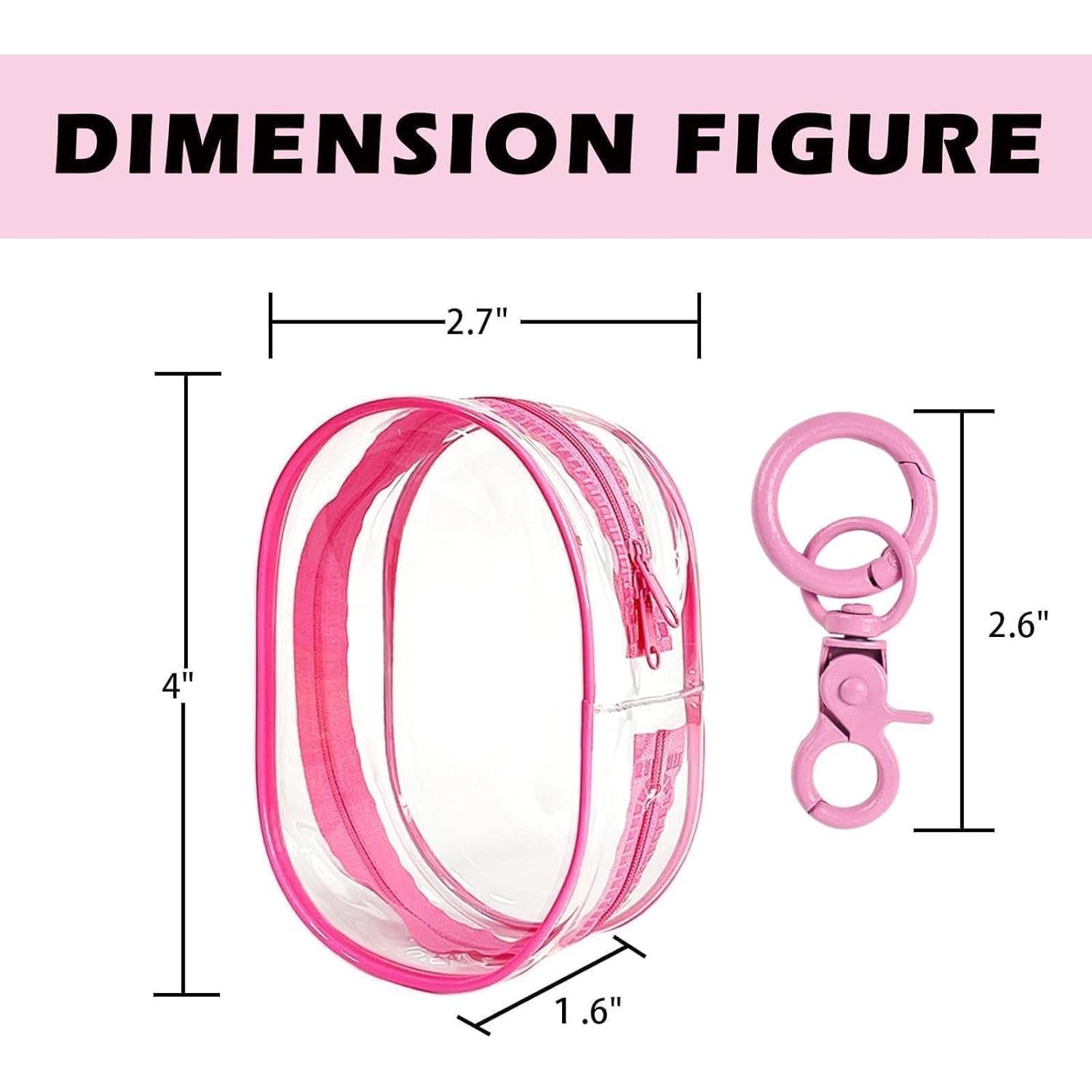 Bolsa de Almacenamiento Multifuncional Linsaner 2Pack Rosa + Púrpura