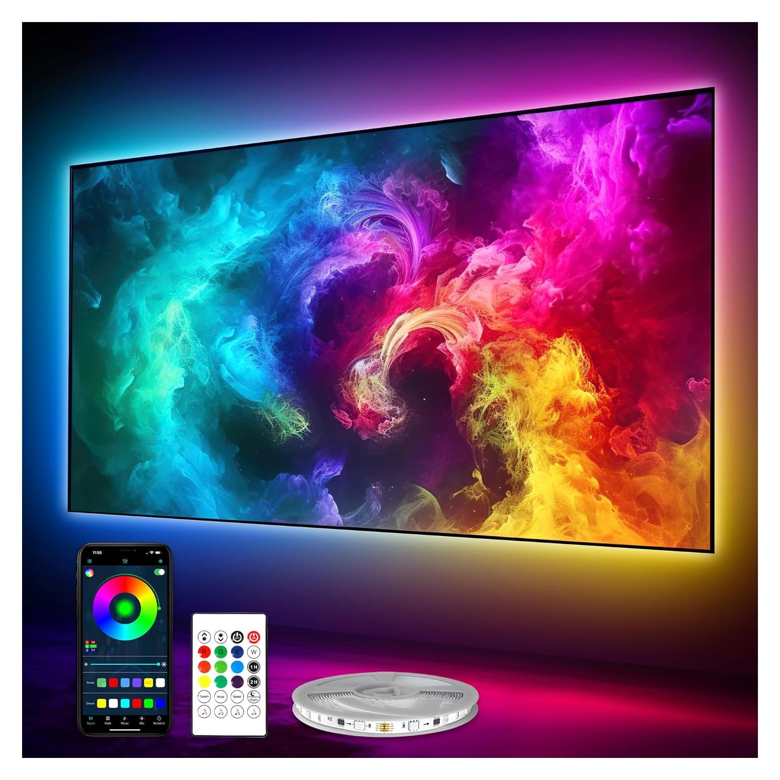 Luces LED ICRGB PANGTON VILLA 10FT para TV 40-60"