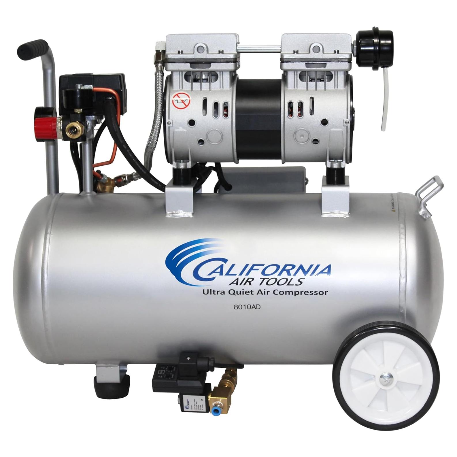Compresor de Aire Sin Aceite California Air Tools 8010AD 8 Gal