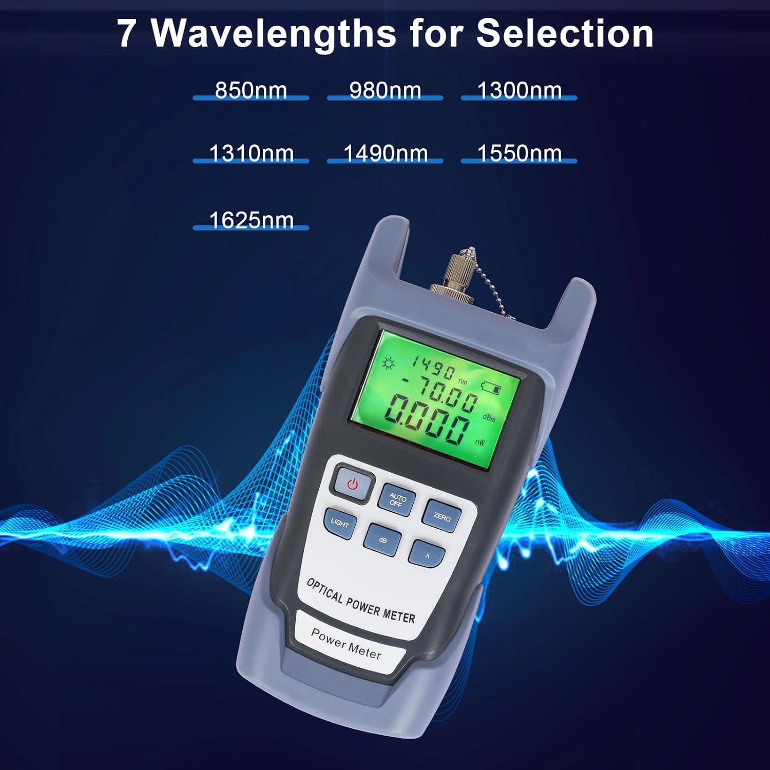 Probador de Cable de Fibra Óptica Goeco con Localizador de Fallas