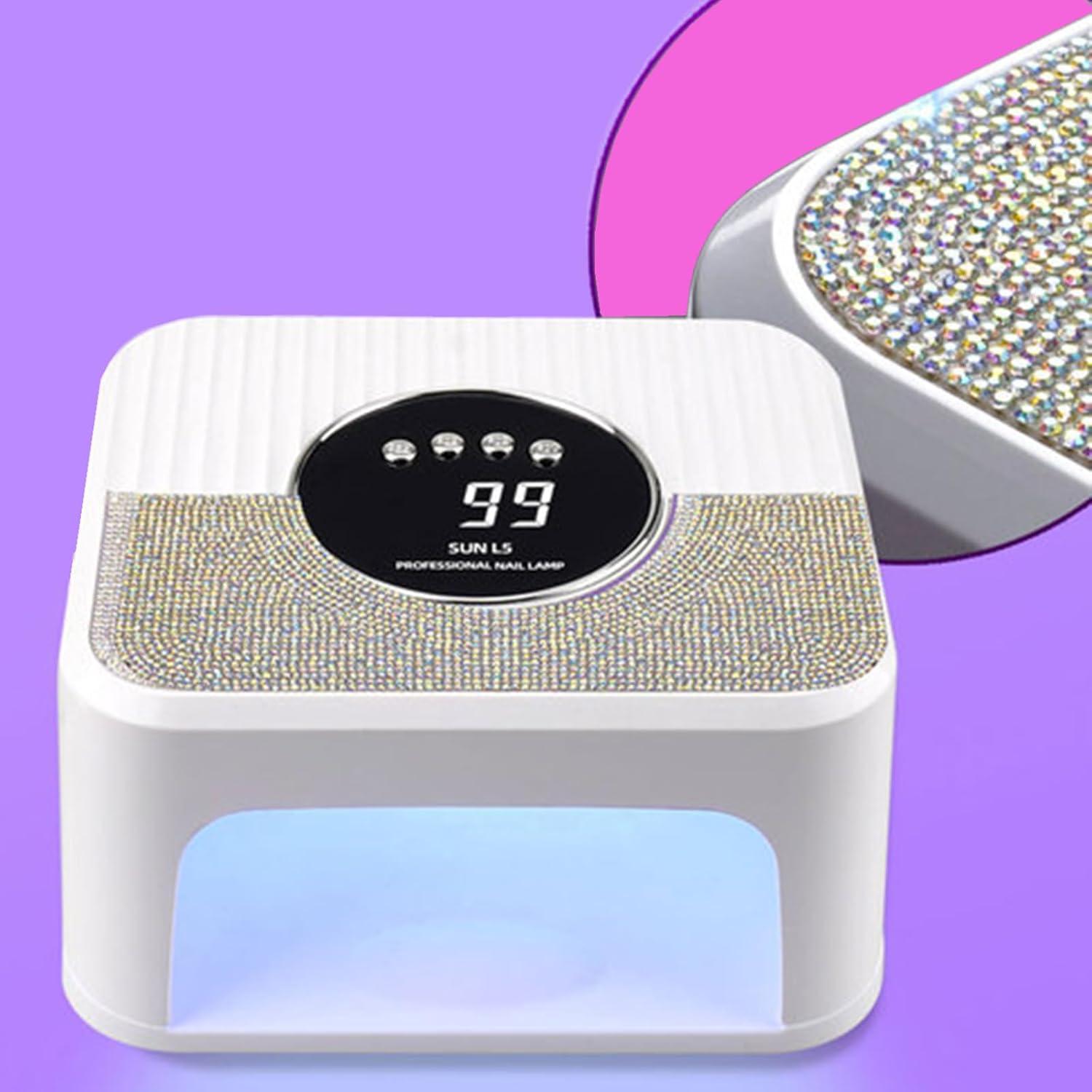 Lámpara de Uñas UV LED JYDFYP 268W con 4 Temporizadores