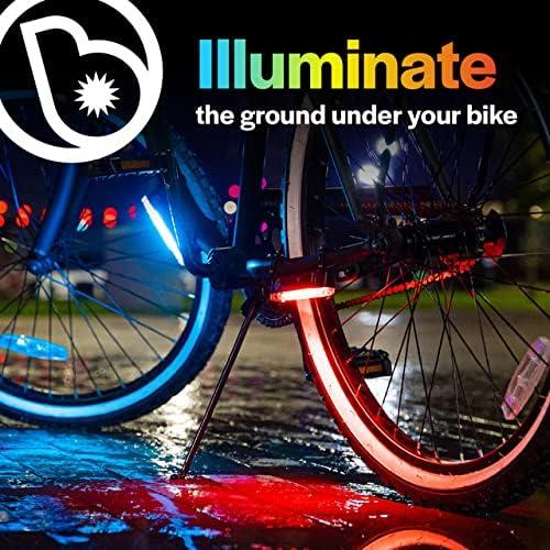 Luz LED para Marco de Bicicleta Brightz GoBrightz - Azul - 4 Modos
