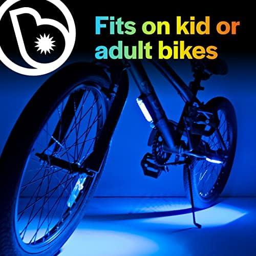 Luz LED para Marco de Bicicleta Brightz GoBrightz - Azul - 4 Modos