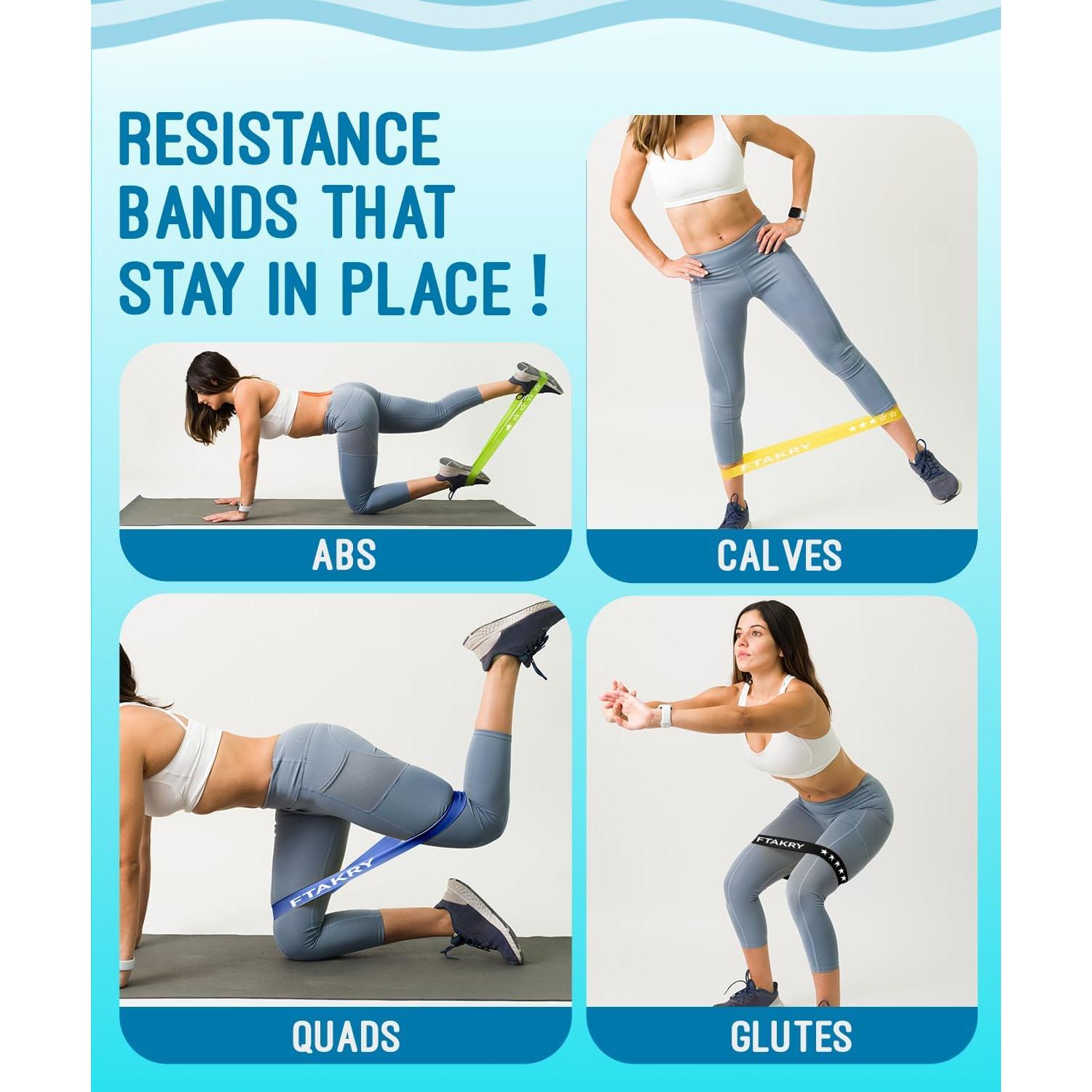 Conjunto de Bandas de Resistencia FTAKRY - 5 Niveles de Láttex