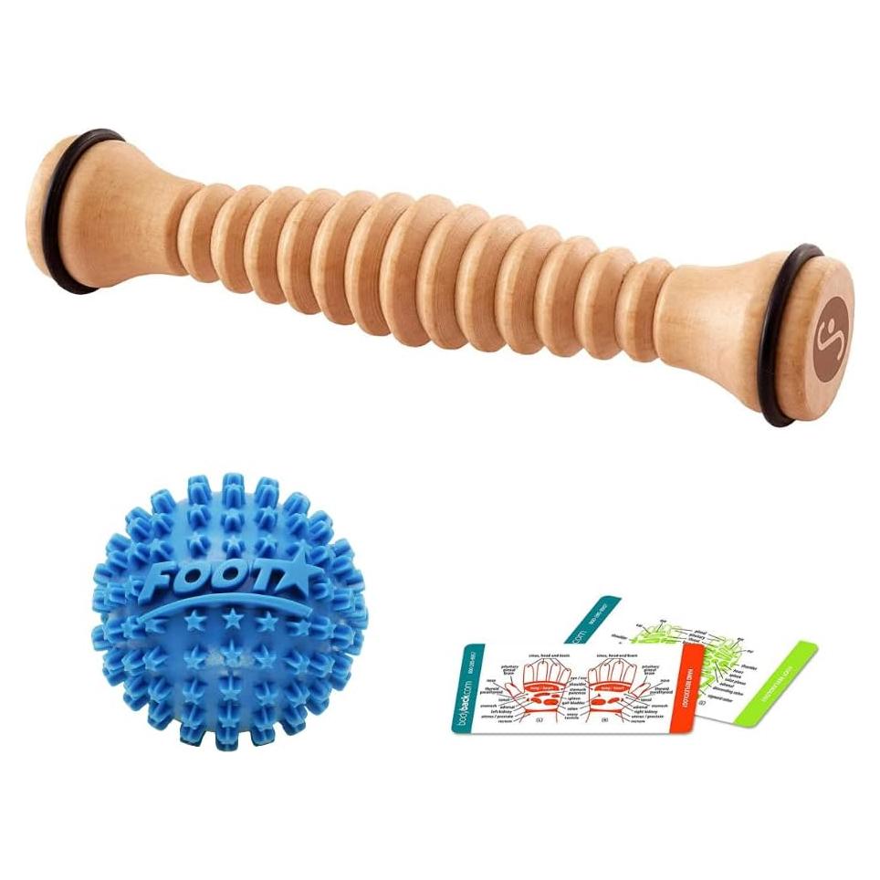Rodillo de Pie y Bola de Masaje Body Back para Fascitis Plantar