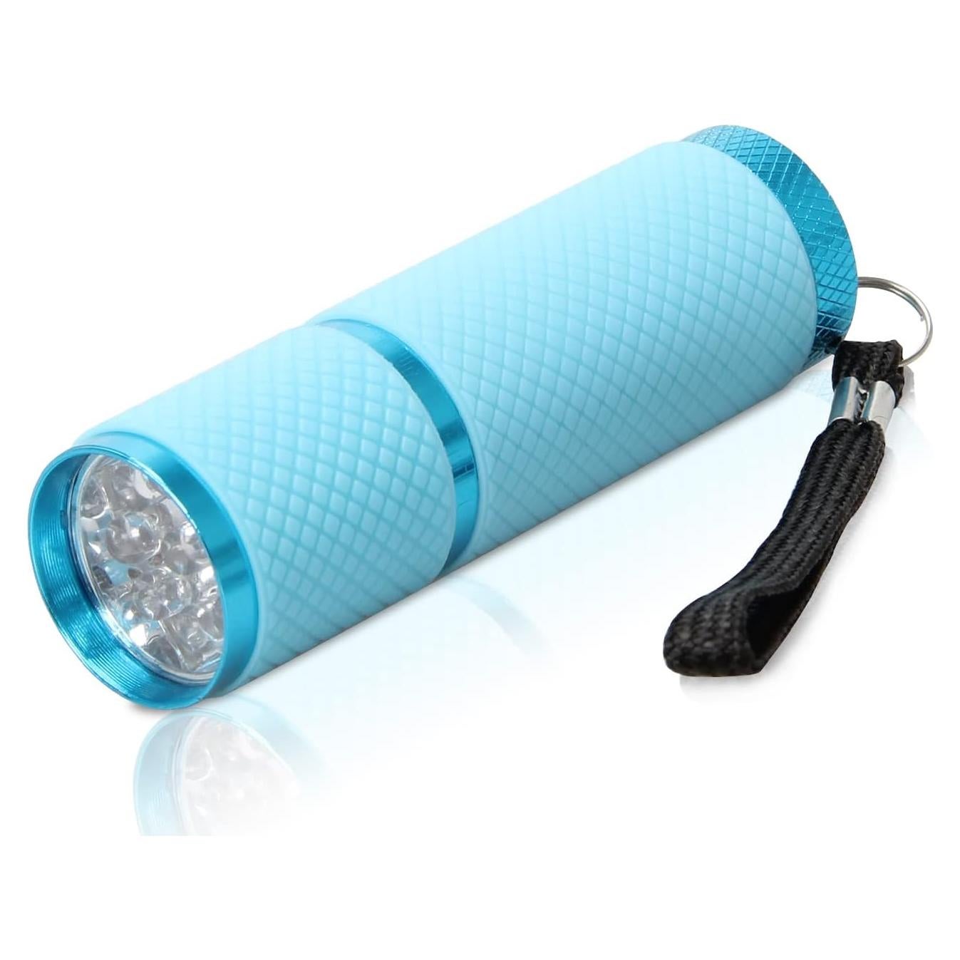 Linterna LED Azul AHIER 9 Unidades Portátil para Camping