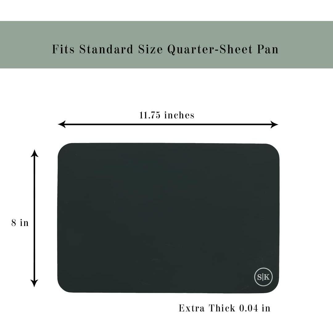 Alfombrillas de Hornear de Silicona La Cocina de Silicona Set de 2