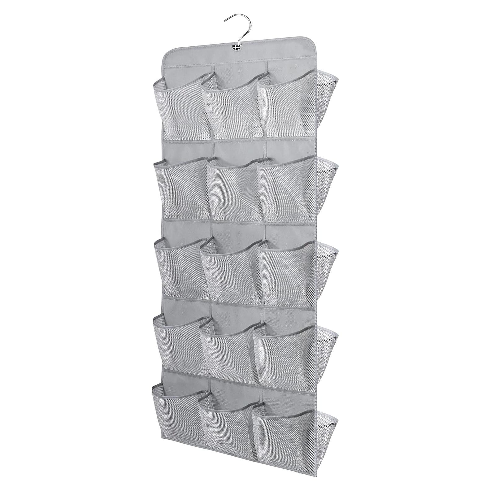 Organizador de Zapatos Colgante MISSLO 30 Bolsillos Gris