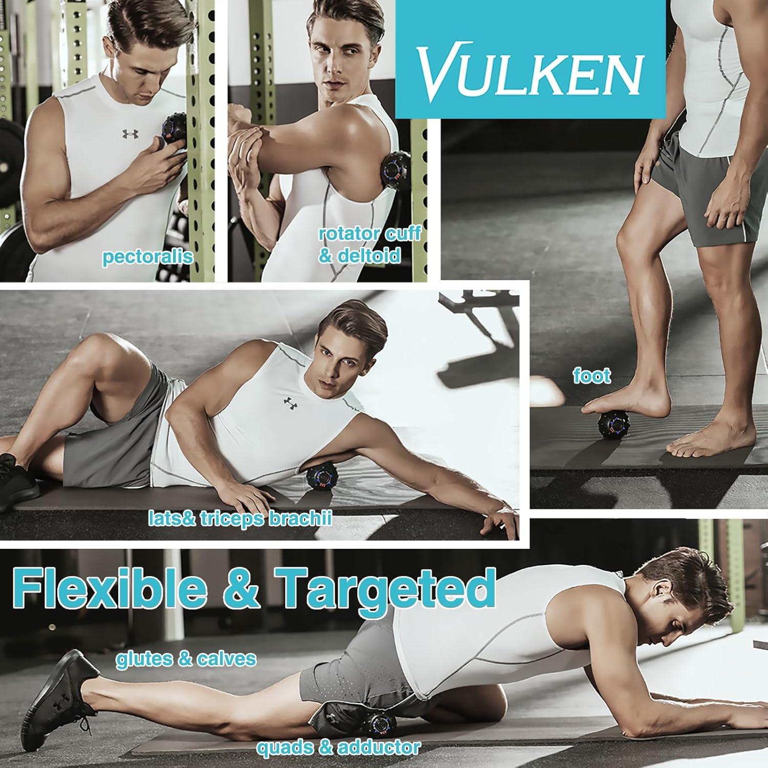 Bola de Masaje Vibrante Vulken Acusphere 4 Velocidades 9.53cm