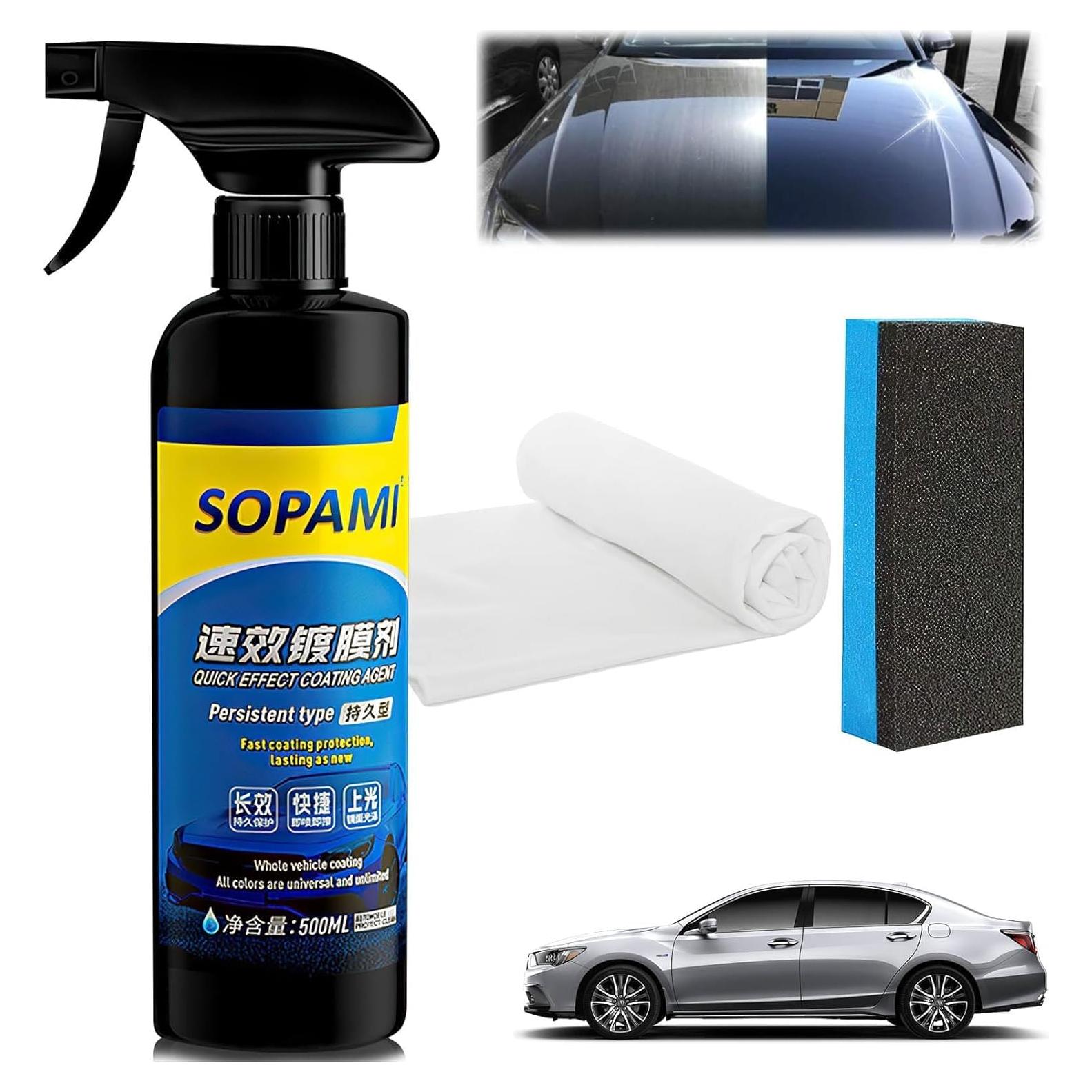 Sopami Spray de Recubrimiento Cerámico para Autos 500ml