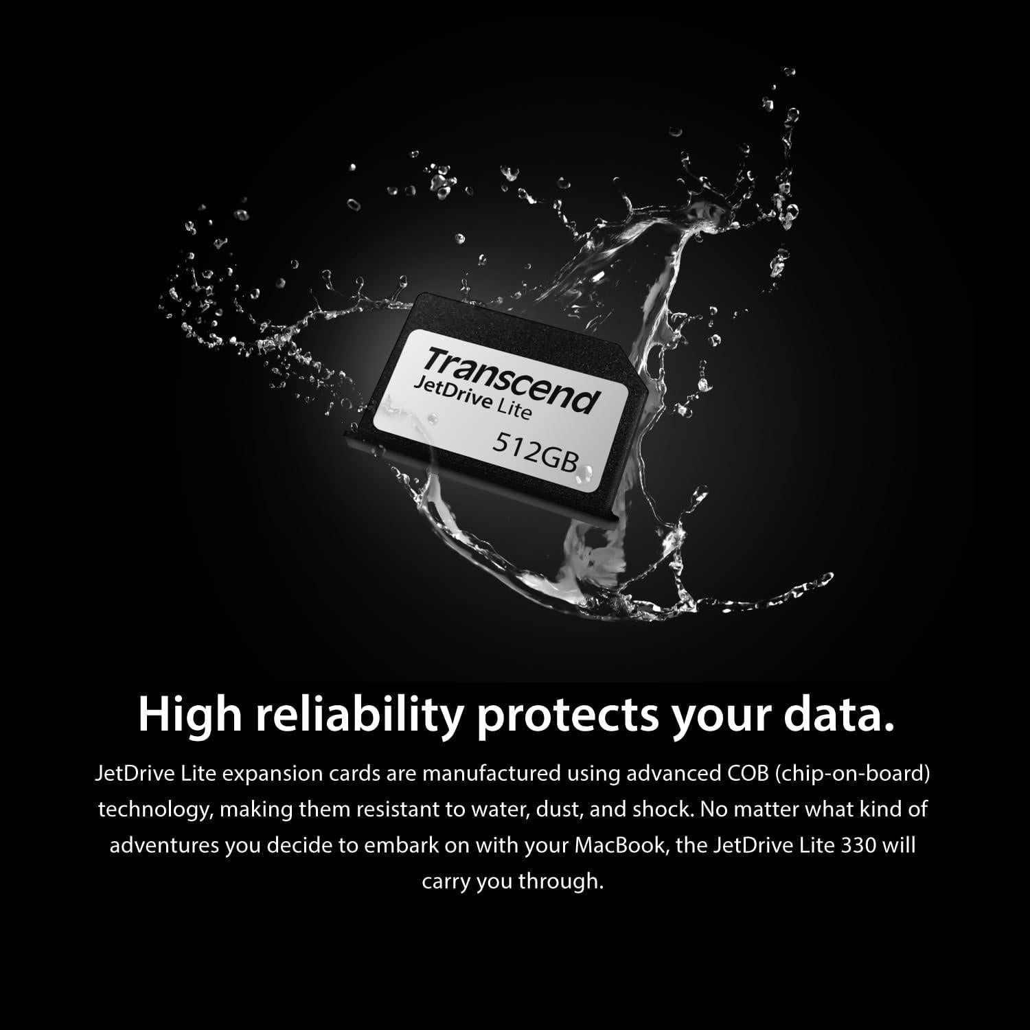 Tarjeta de Expansión Transcend 128GB para MacBook Pro 13"